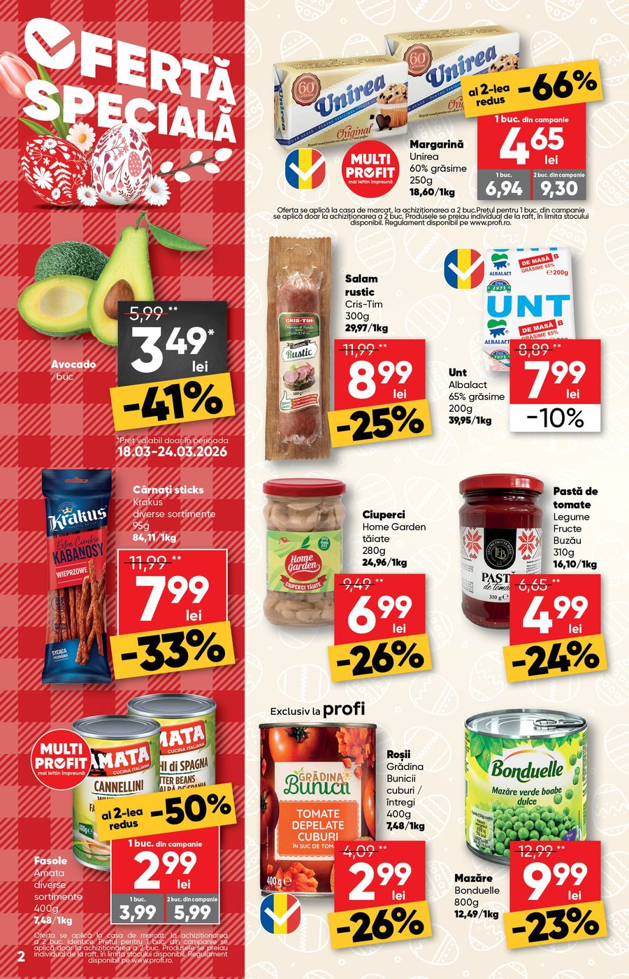 profi - Catalog PROFI Go online – oferte valabile din 18.03.2026 - page: 2