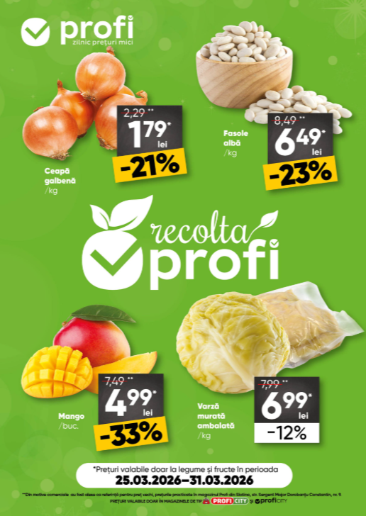 profi - Catalog PROFI City Fresh Magazine online – oferte valabile din 25.03.2026