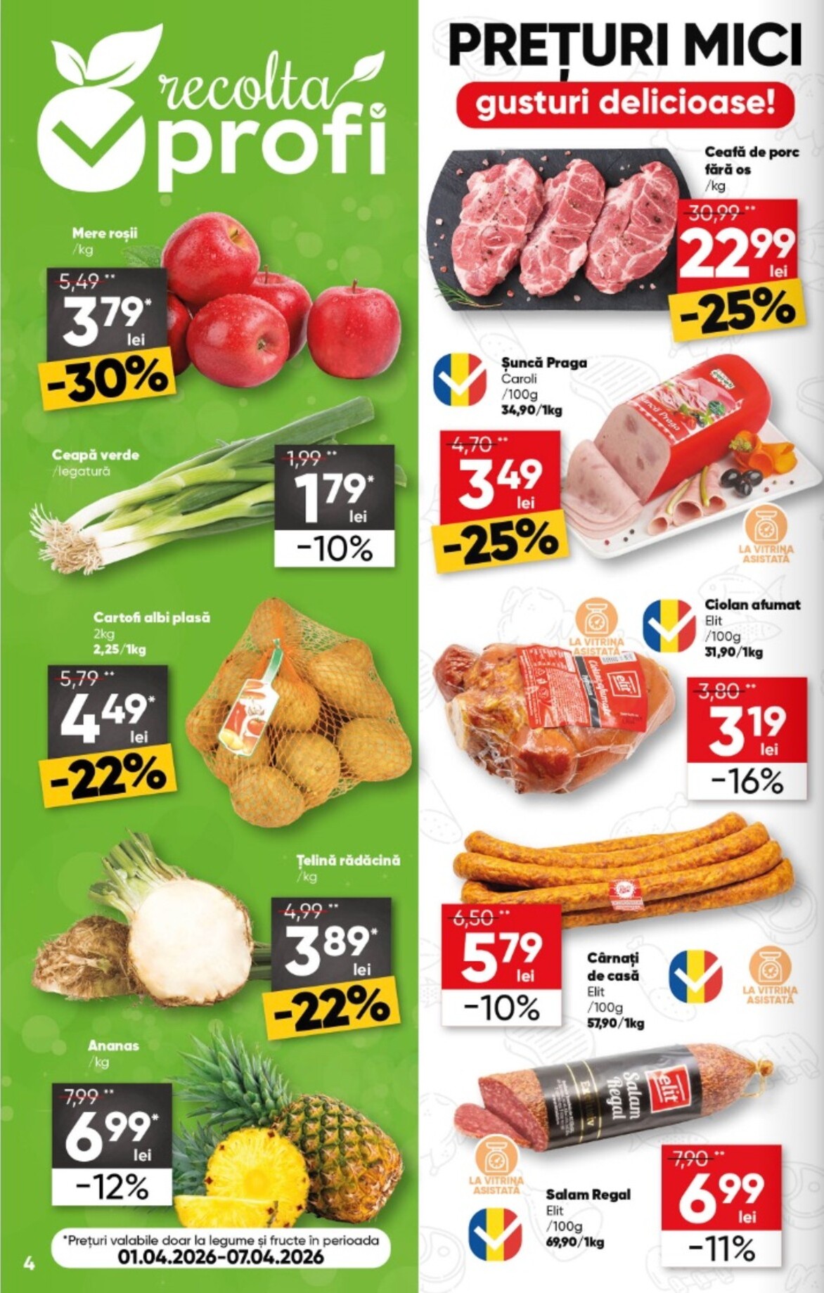 profi - Catalog PROFI Super online – oferte valabile din 01.04.2026 - page: 4