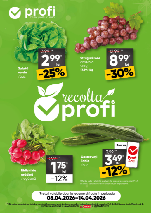 profi - Brosura PROFI Super Fresh Magazine valabilă de la miercuri 08.04.2026 până la marți 14.04.2026 - page: 1