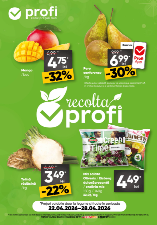 profi - Brosura PROFI Loco Fresh Magazine valabilă de la miercuri 22.04.2026 până la marți 28.04.2026