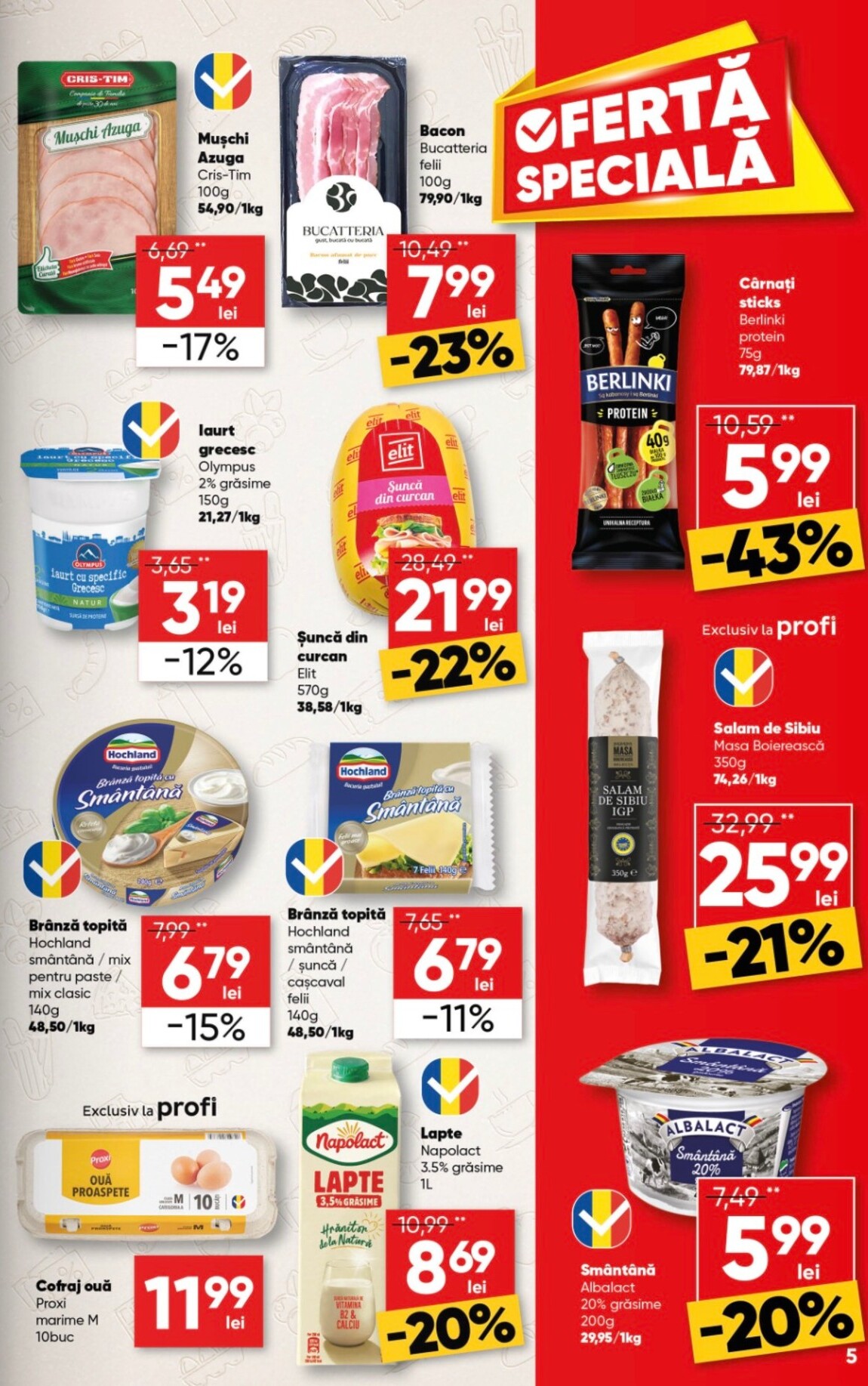 profi - Brosura PROFI Super valabilă de la miercuri 29.04.2026 până la marți 12.05.2026 - page: 5