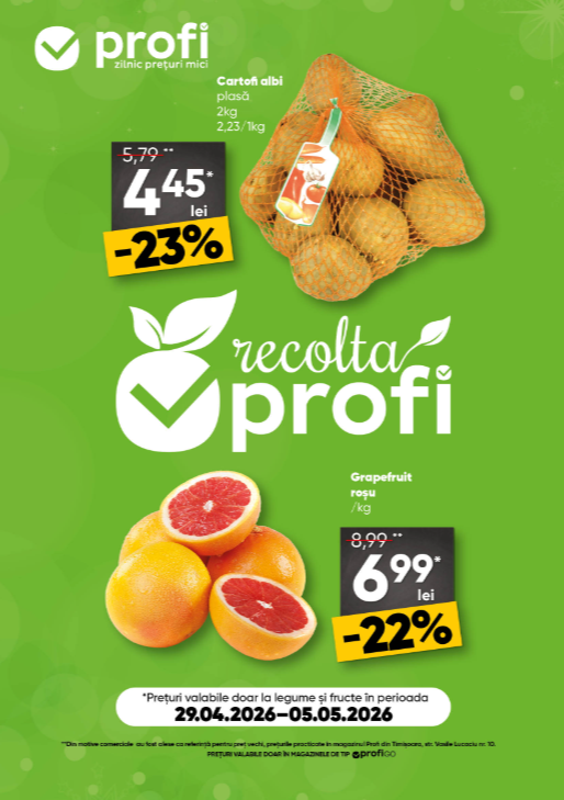 profi - Brosura PROFI Go Fresh Magazine valabilă de la miercuri 29.04.2026 până la marți 05.05.2026