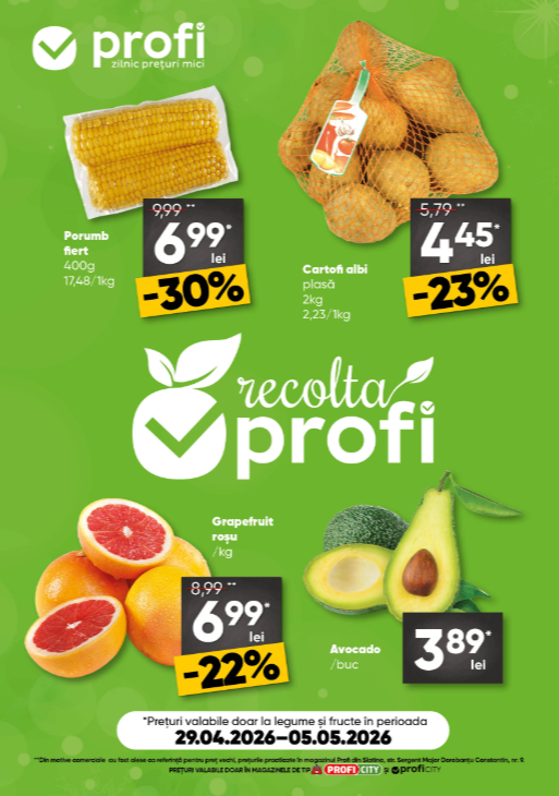 profi - Brosura PROFI City Fresh Magazine valabilă de la miercuri 29.04.2026 până la marți 05.05.2026