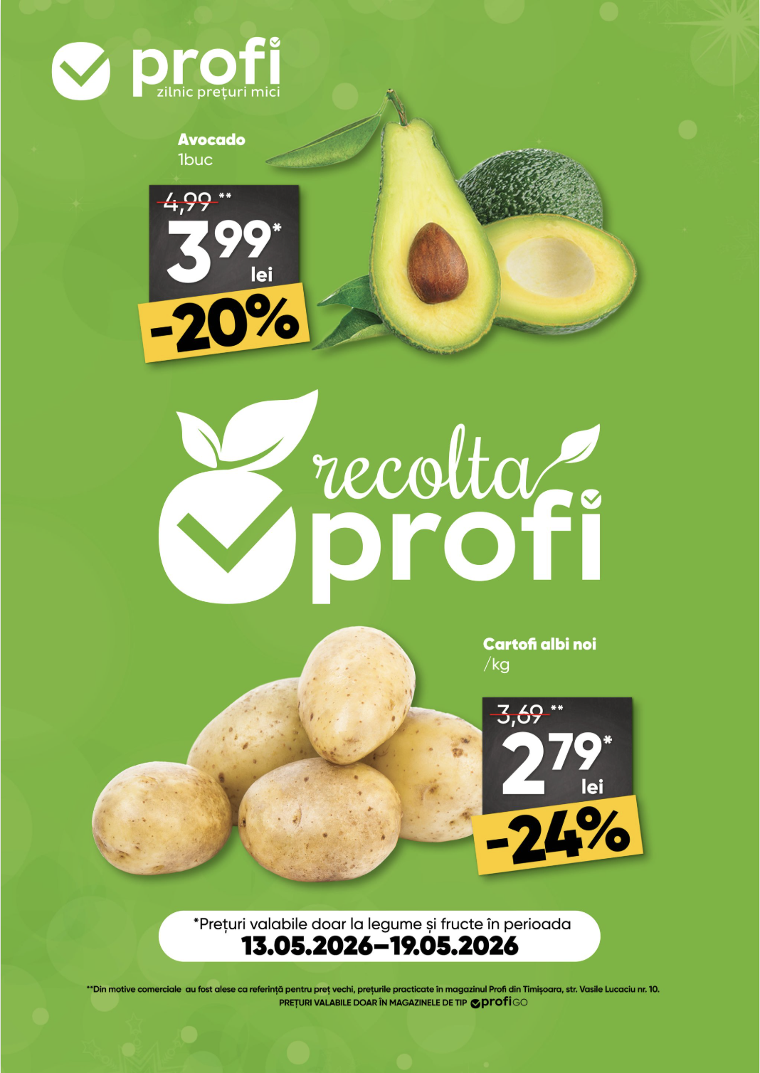 profi - Brosura PROFI Go - Fresh Saptamana valabilă de la miercuri 13.05.2026 până la marți 19.05.2026