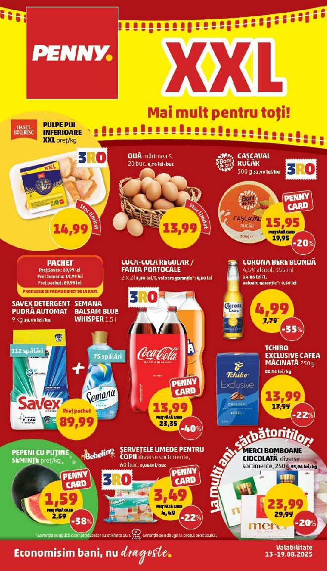 penny - Catalog PENNY valabil din 13.08. până pe 19.08.