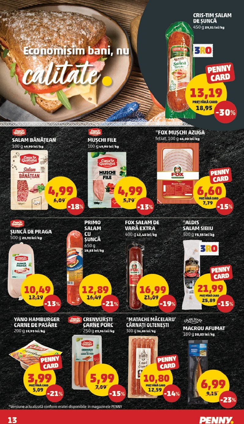 penny - Catalog PENNY online – oferte valabile din 17.09. - page: 13