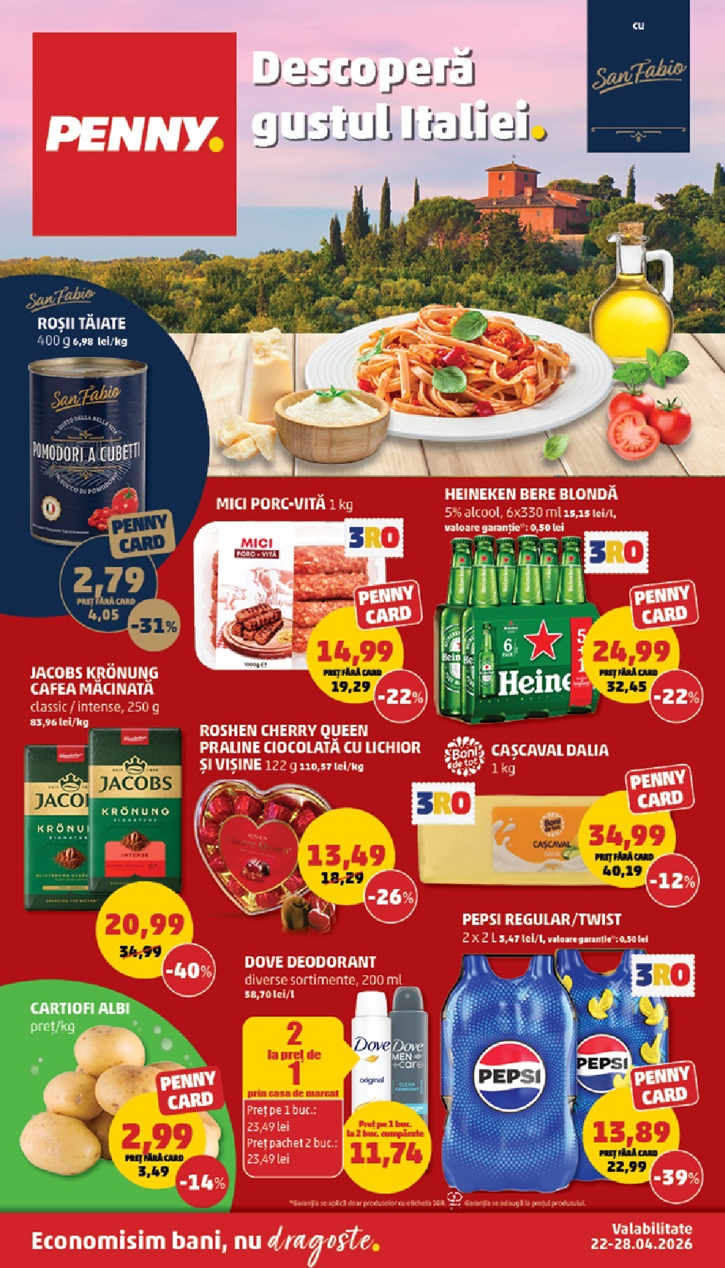 penny - Pliantele viitoare PENNY valabil de la miercuri 22.04.2026 până la marți 28.04.2026 - page: 1