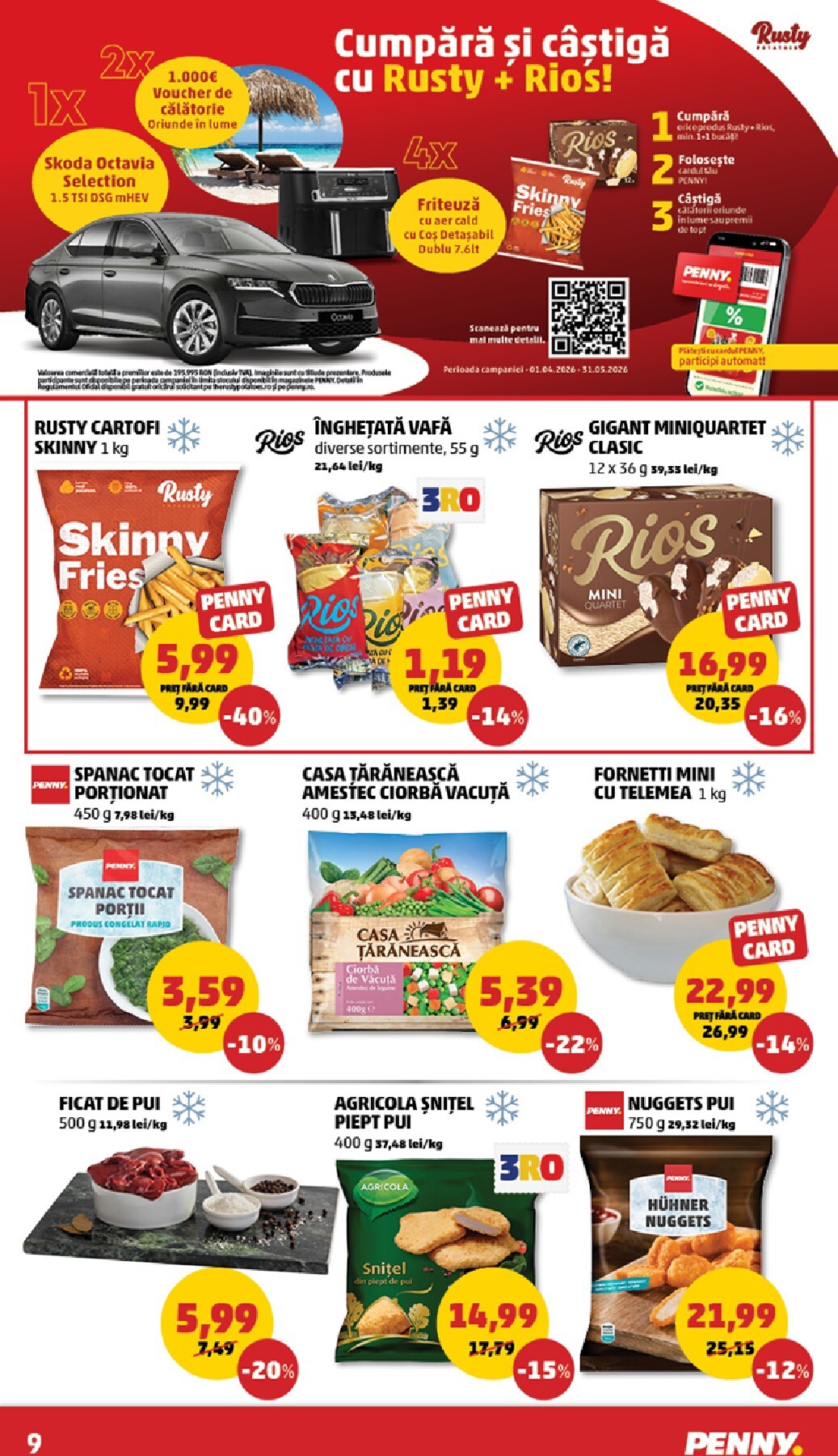 penny - Pliantele viitoare PENNY valabil de la miercuri 22.04.2026 până la marți 28.04.2026 - page: 9
