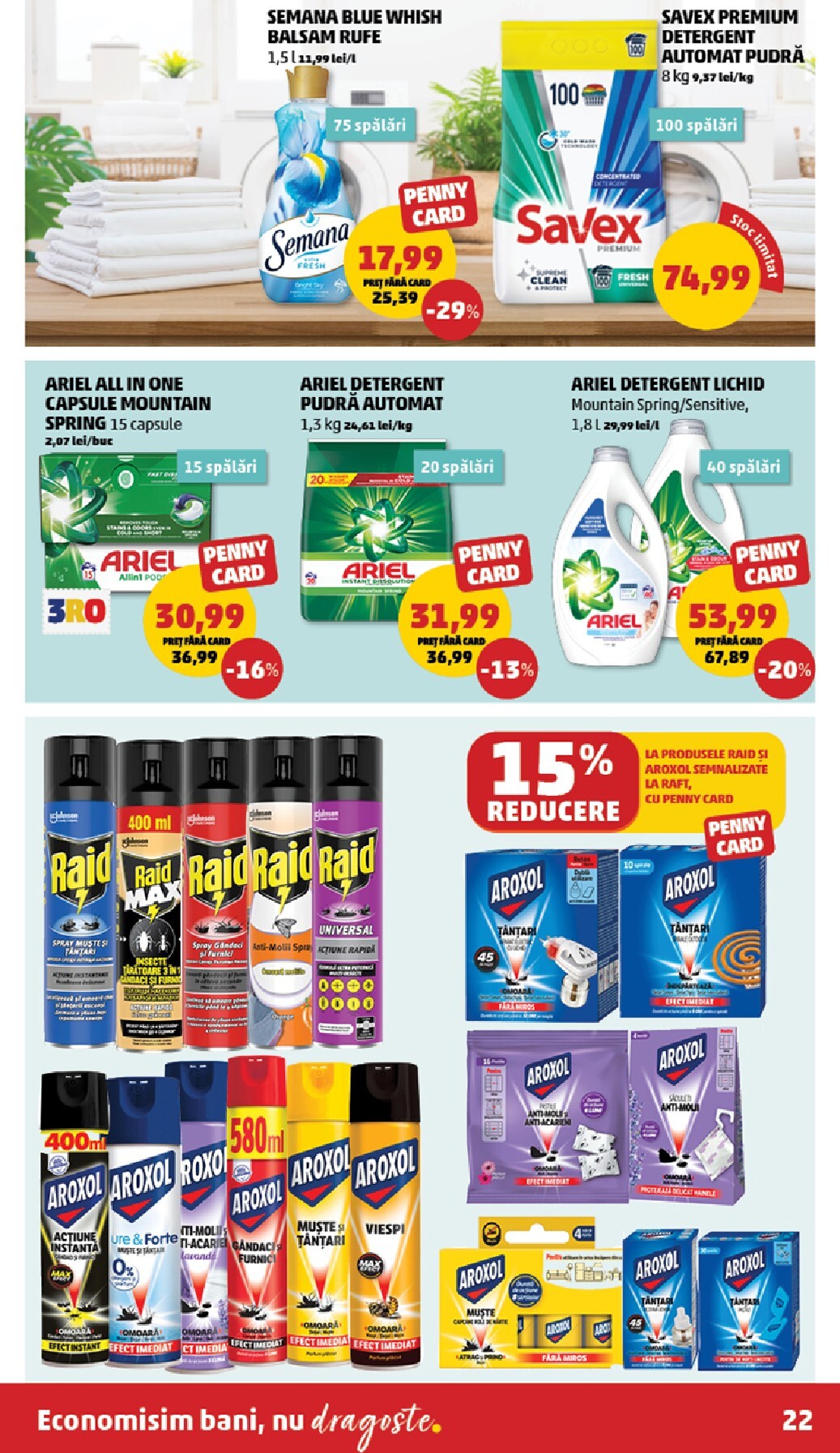 penny - Pliantele viitoare PENNY valabil de la miercuri 22.04.2026 până la marți 28.04.2026 - page: 22