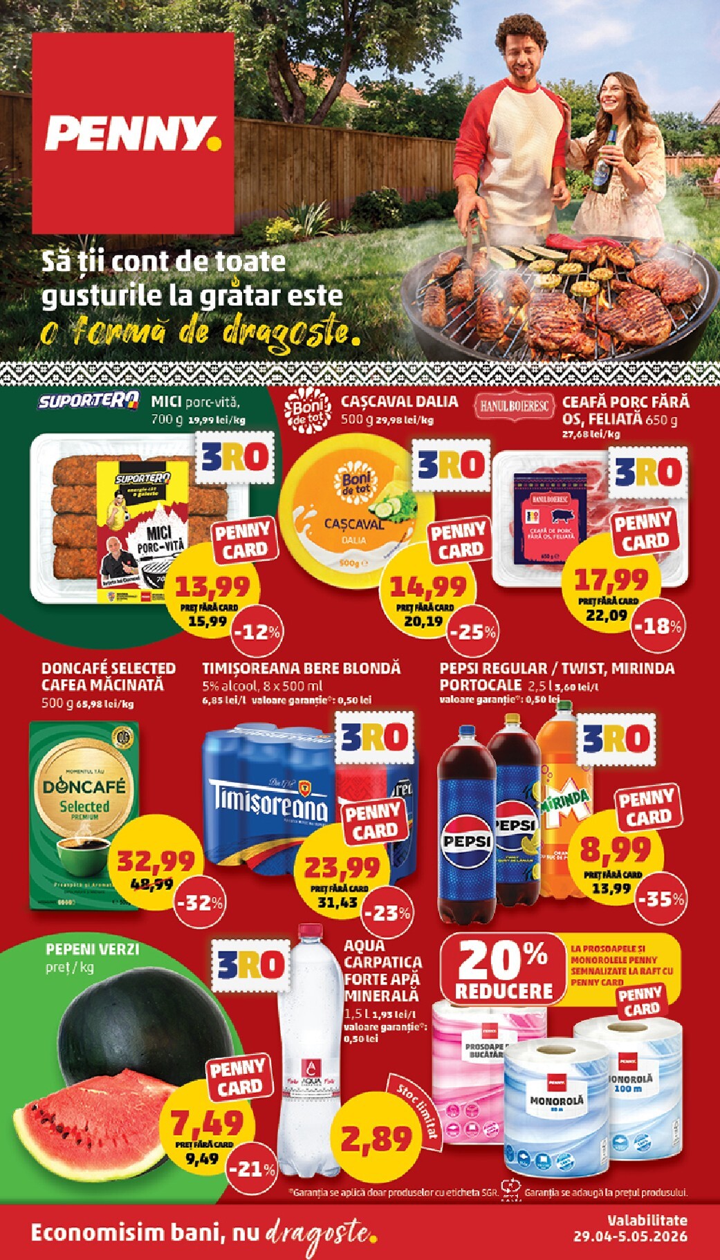 penny - Pliantele viitoare PENNY valabil de la miercuri 29.04.2026 până la marți 05.05.2026 - page: 1