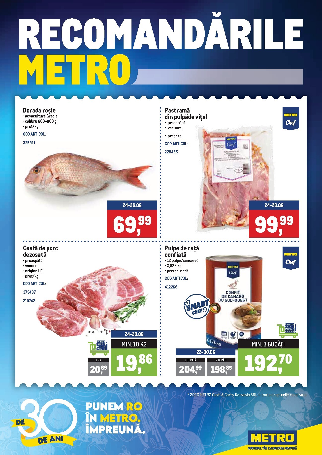metro - Brosura Metro valabilă de la luni 22.06.2026 până la duminică 28.06.2026 - page: 1