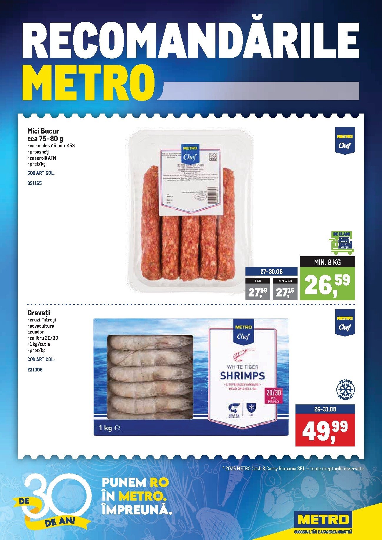 metro - Brosura Metro valabilă de la luni 24.08.2026 până la luni 31.08.2026 - page: 1
