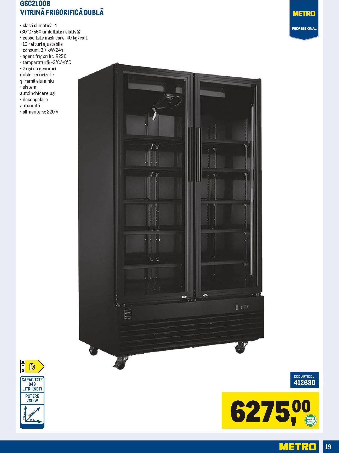 metro - Brosura Metro - Echipamente pentru magazinul tău valabilă de la joi 01.10.2026 până la luni 04.01.2027 - page: 19