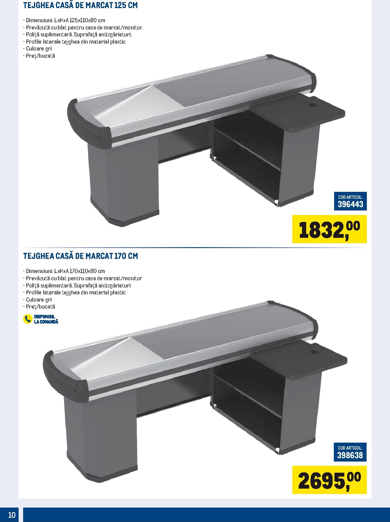 metro - Brosura Metro - Echipamente pentru magazinul tău valabilă de la joi 01.10.2026 până la luni 04.01.2027 - page: 10