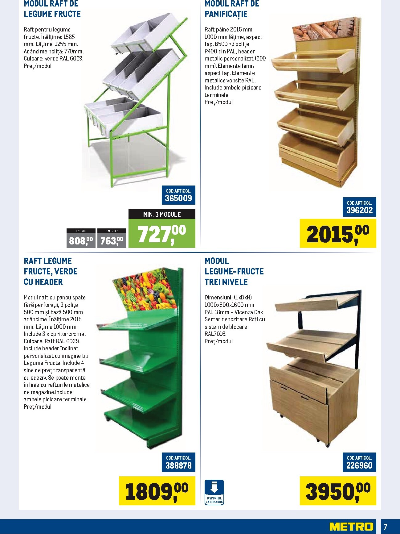 metro - Brosura Metro - Echipamente pentru magazinul tău valabilă de la joi 01.10.2026 până la luni 04.01.2027 - page: 7