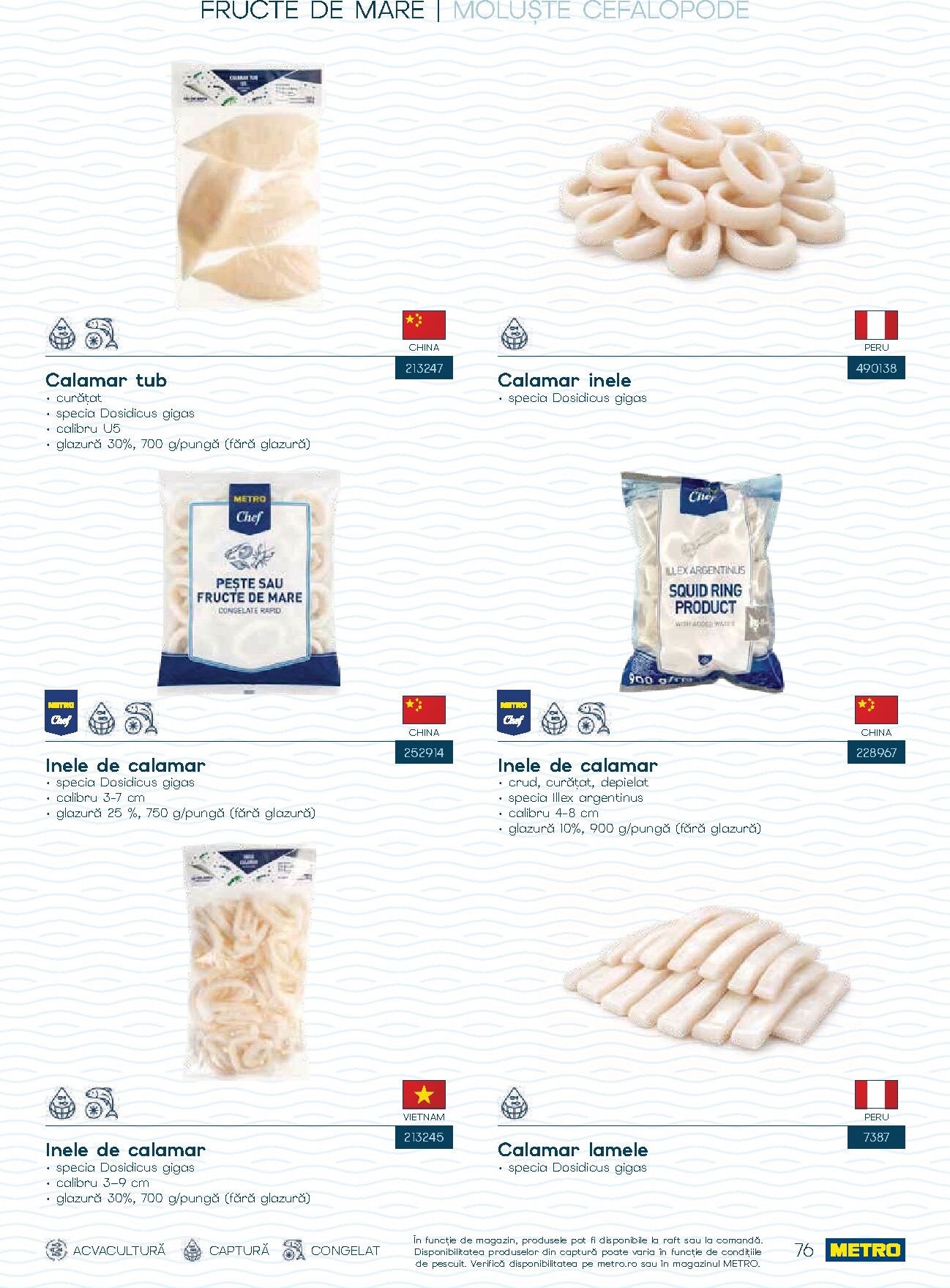 metro - Brosura Metro - Spui pește proaspăt valabilă de la joi 01.10.2026 până la joi 31.12.2026 - page: 76