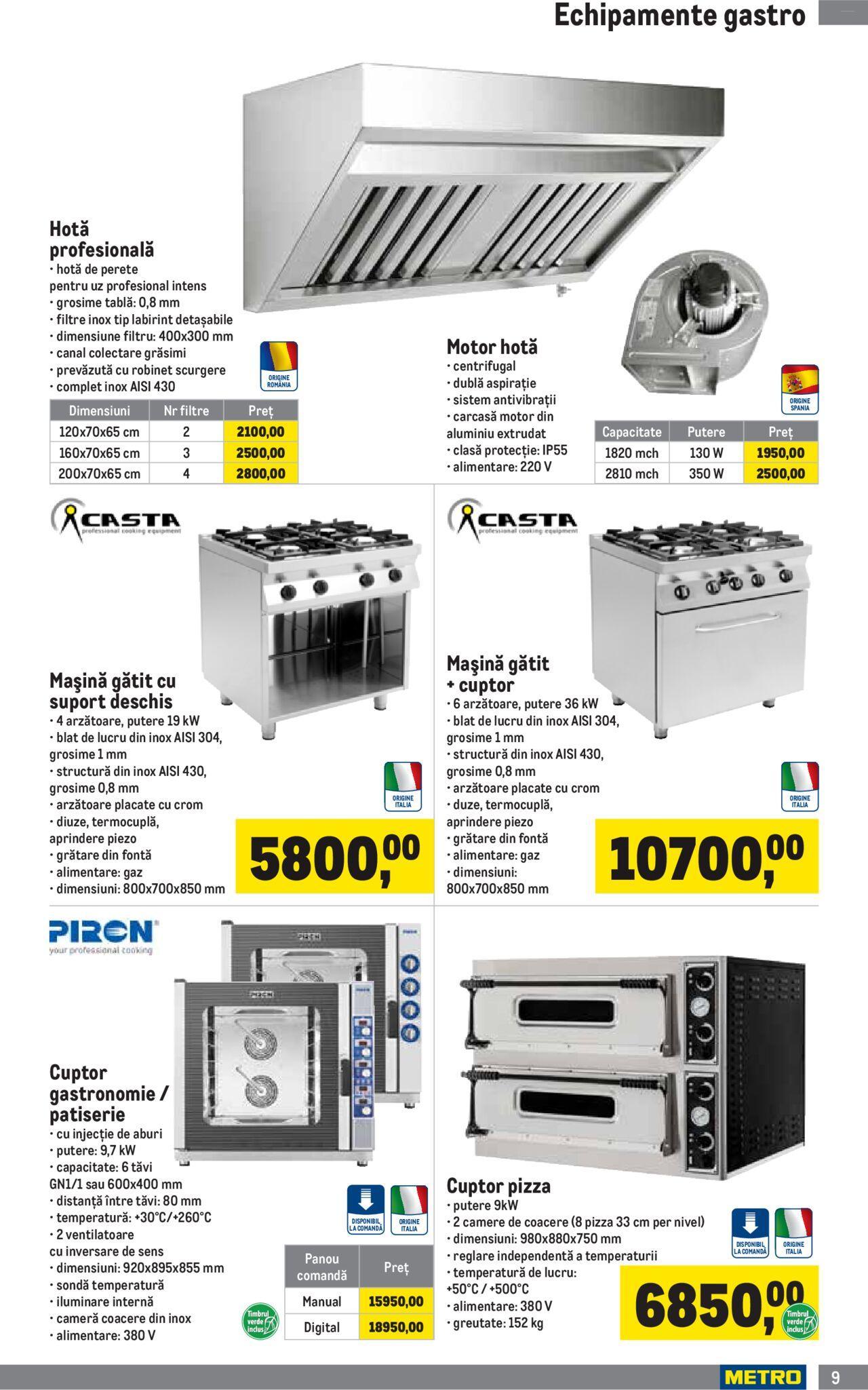 metro - Metro catalog - Soluții Nealimentare pentru HoReCa 23.07.2024 - 30.09.2024 - page: 9