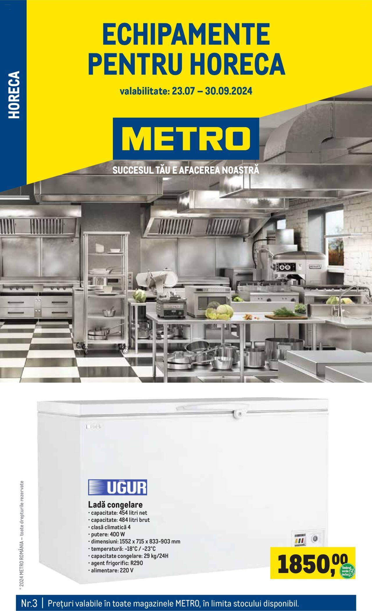 metro - Metro catalog - Soluții Nealimentare pentru HoReCa 23.07.2024 - 30.09.2024