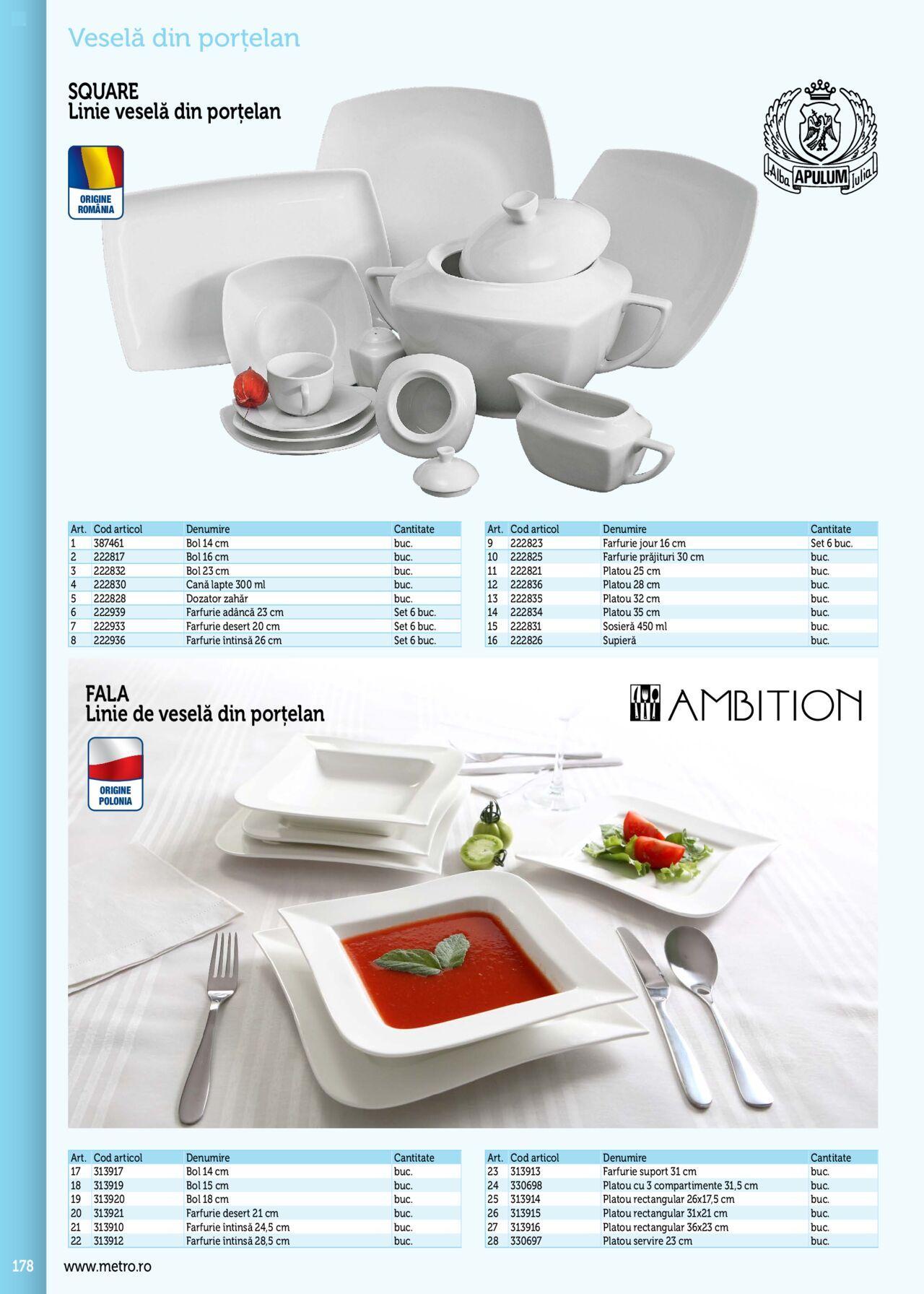 metro - Metro catalog - Echipamente Profesionale pentru HoReCa de luni 15.01.2024 - page: 178