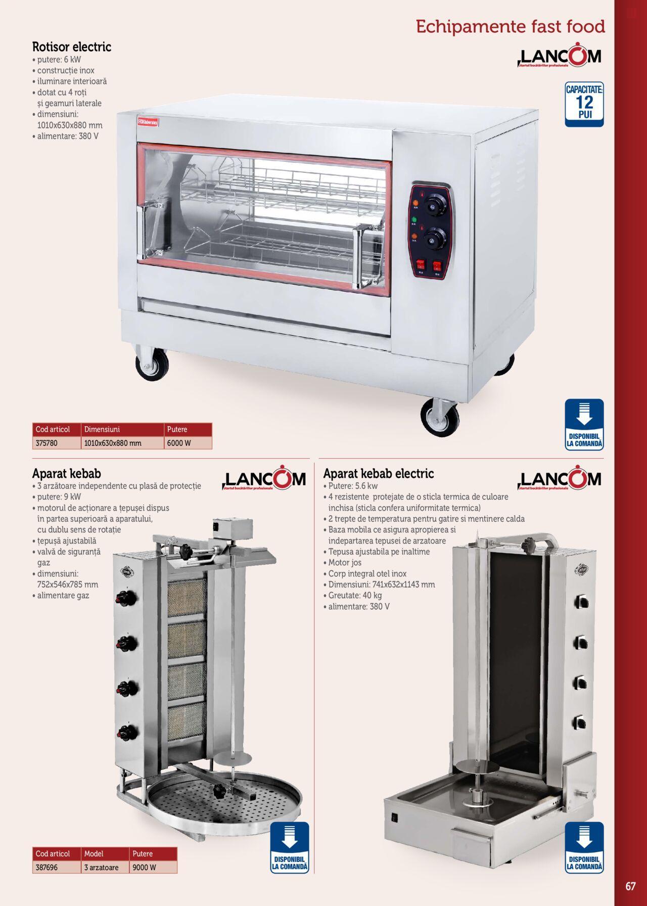 metro - Metro catalog - Echipamente Profesionale pentru HoReCa de luni 15.01.2024 - page: 67