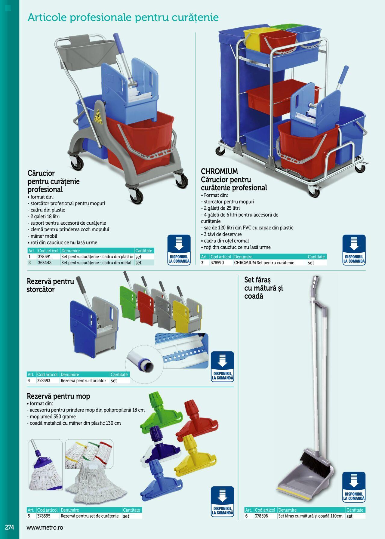 metro - Metro catalog - Echipamente Profesionale pentru HoReCa de luni 15.01.2024 - page: 274