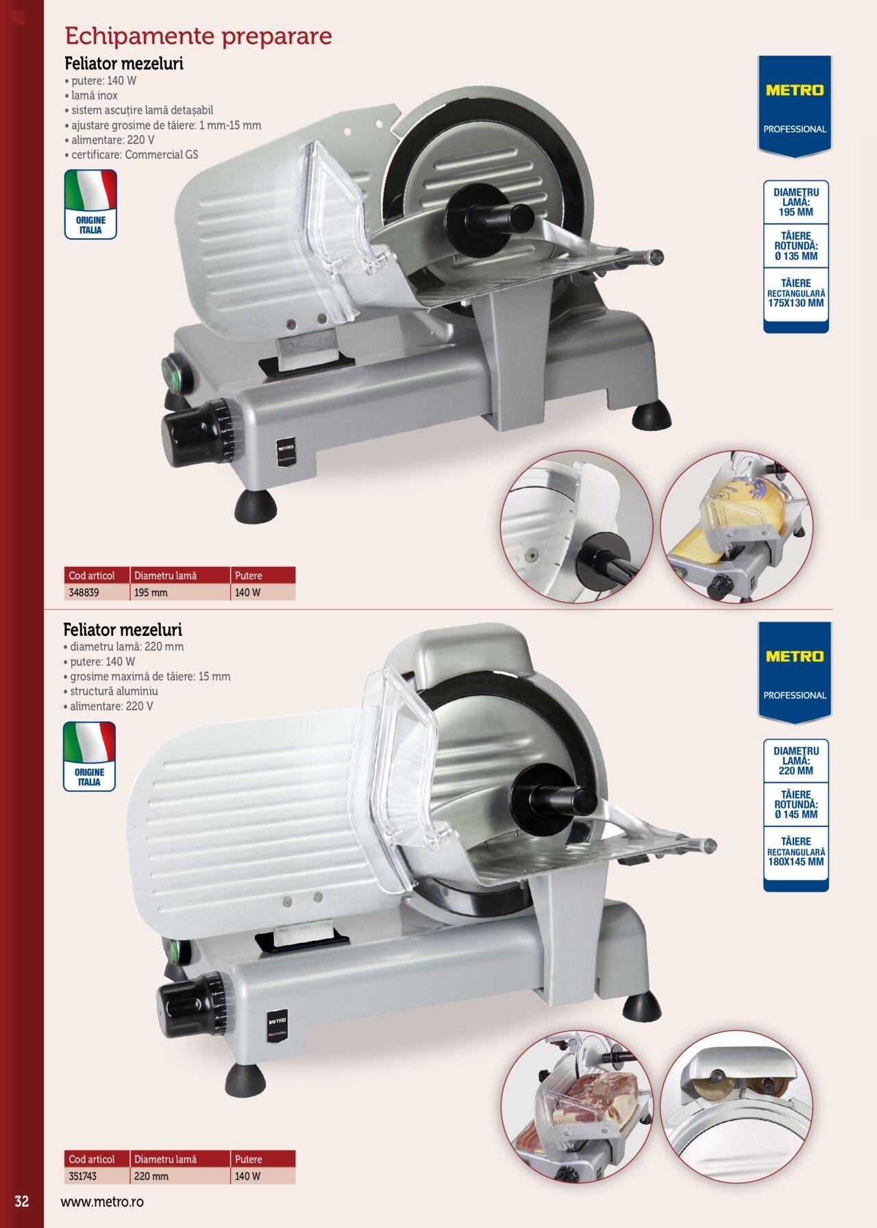 metro - Metro catalog - Echipamente Profesionale pentru HoReCa de luni 15.01.2024 - page: 32