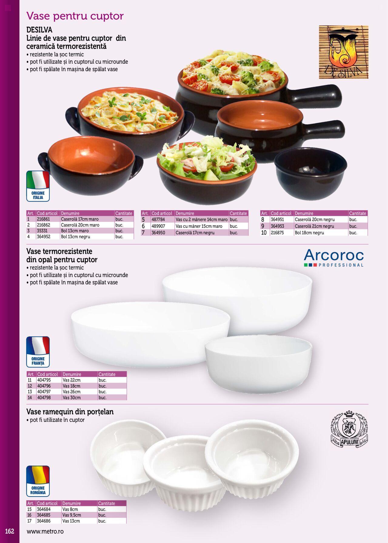 metro - Metro catalog - Echipamente Profesionale pentru HoReCa de luni 15.01.2024 - page: 162