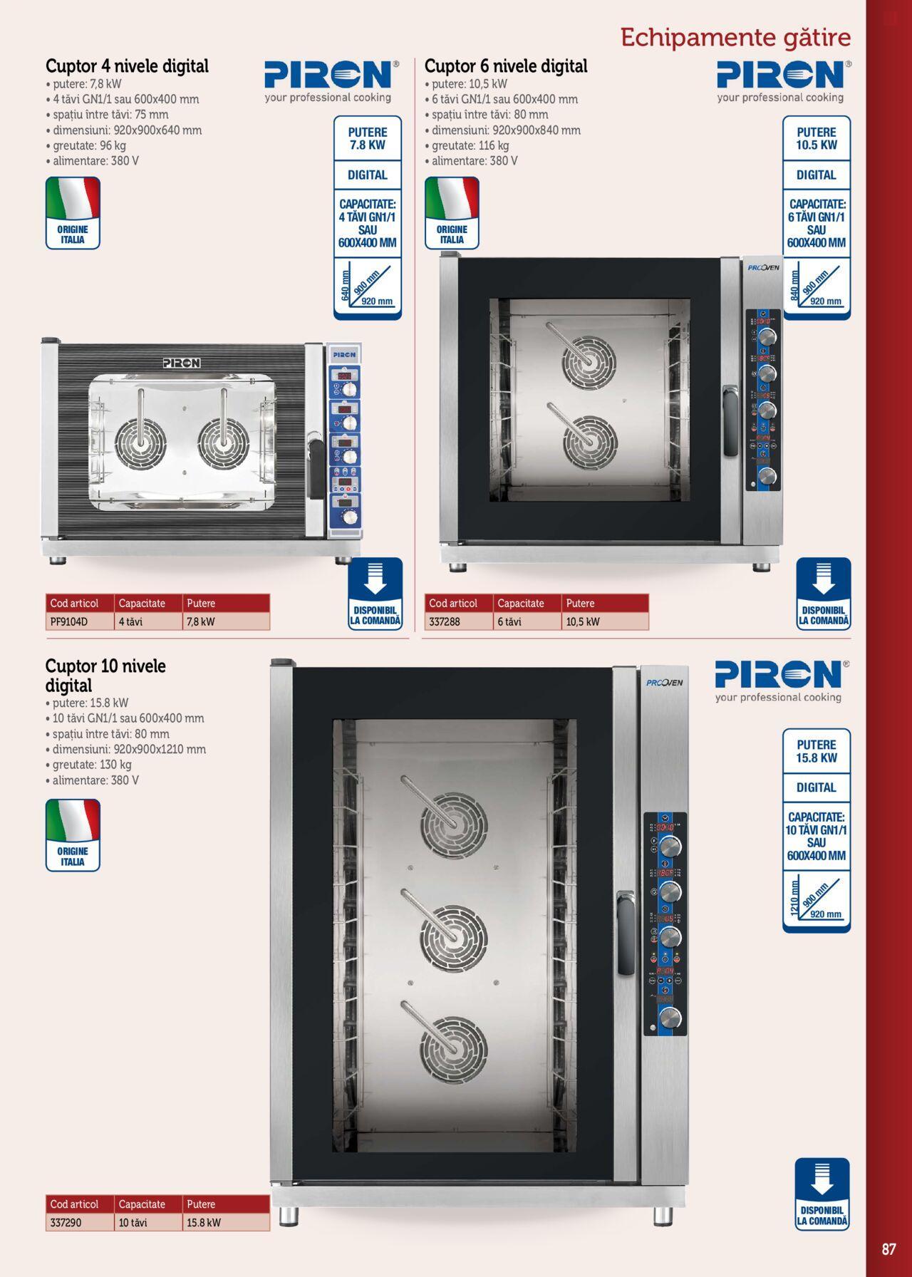 metro - Metro catalog - Echipamente Profesionale pentru HoReCa de luni 15.01.2024 - page: 87