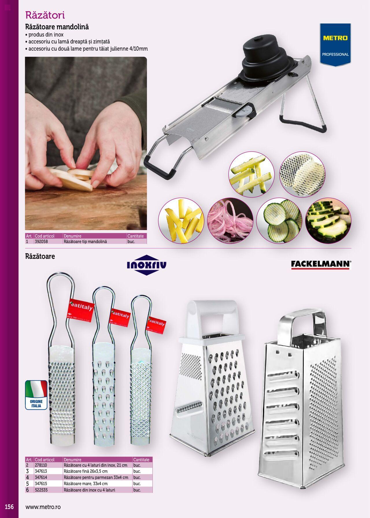 metro - Metro catalog - Echipamente Profesionale pentru HoReCa de luni 15.01.2024 - page: 156