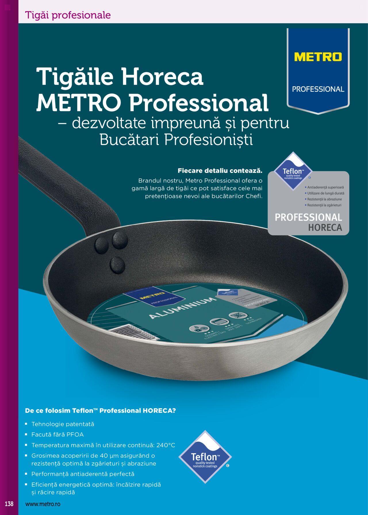 metro - Metro catalog - Echipamente Profesionale pentru HoReCa de luni 15.01.2024 - page: 138