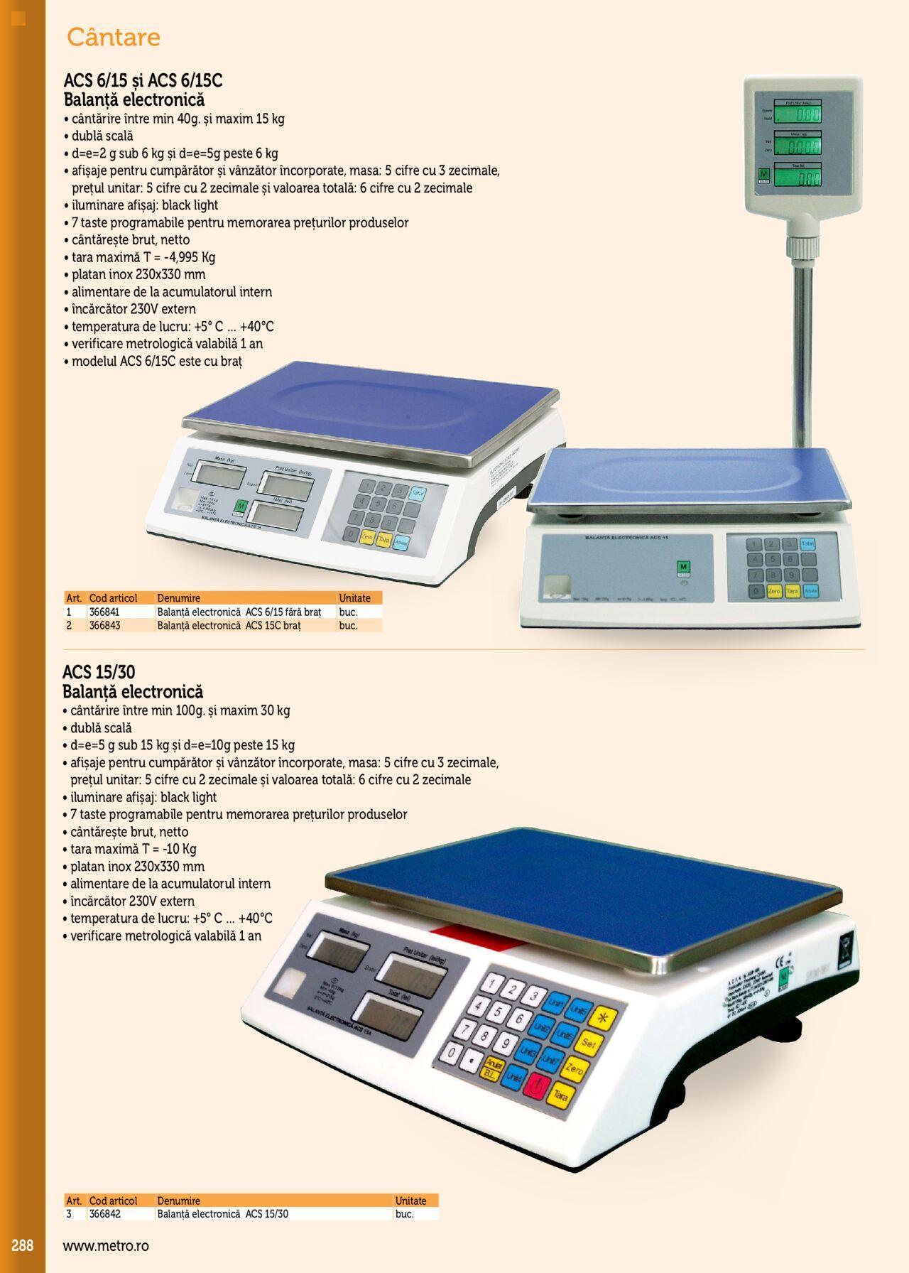 metro - Metro catalog - Echipamente Profesionale pentru HoReCa de luni 15.01.2024 - page: 288