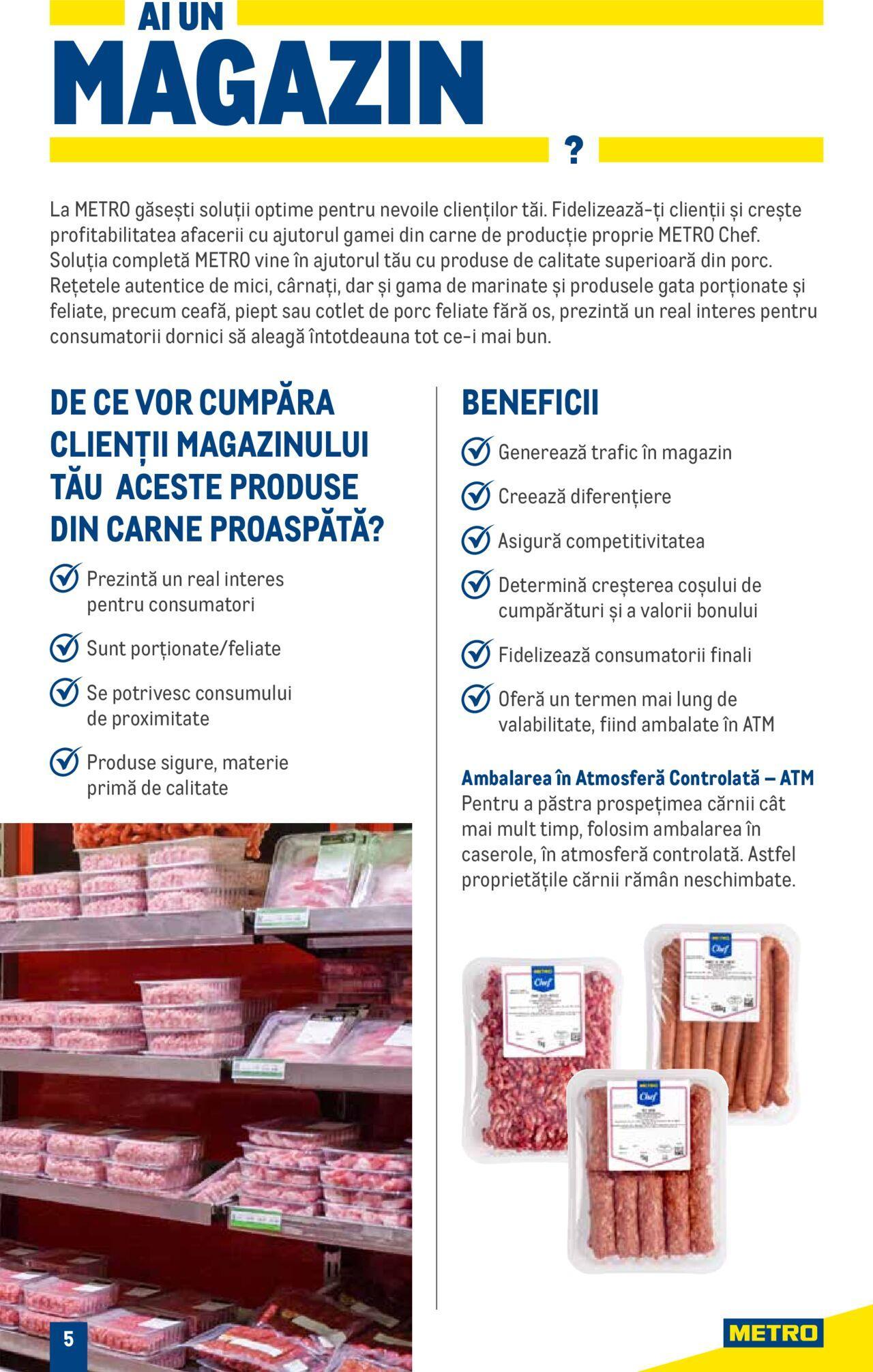 metro - Metro catalog - Sortiment Carne Producție Proprie 01.01.2024 - 31.12.2024 - page: 5