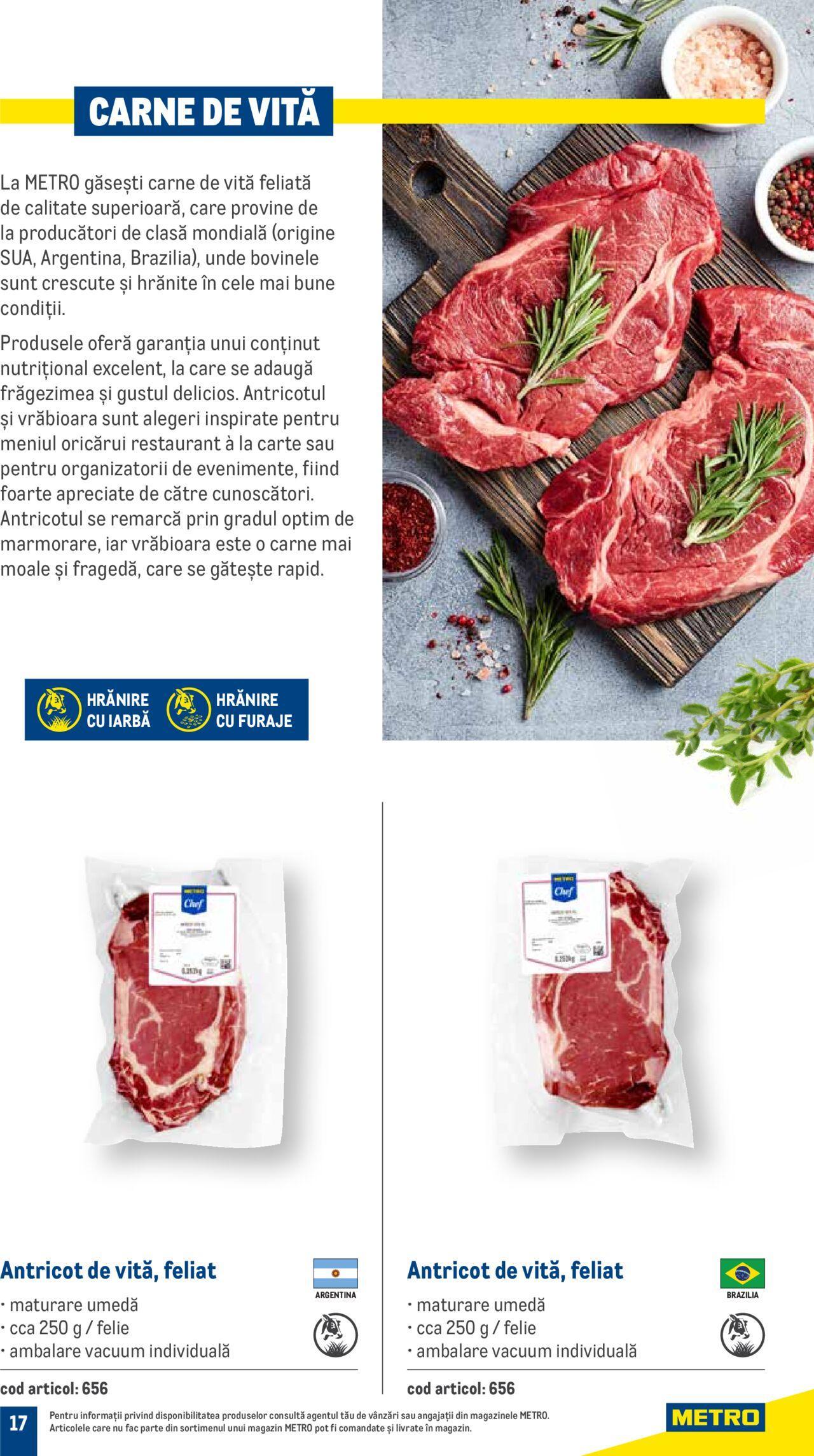 metro - Metro catalog - Sortiment Carne Producție Proprie 01.01.2024 - 31.12.2024 - page: 17