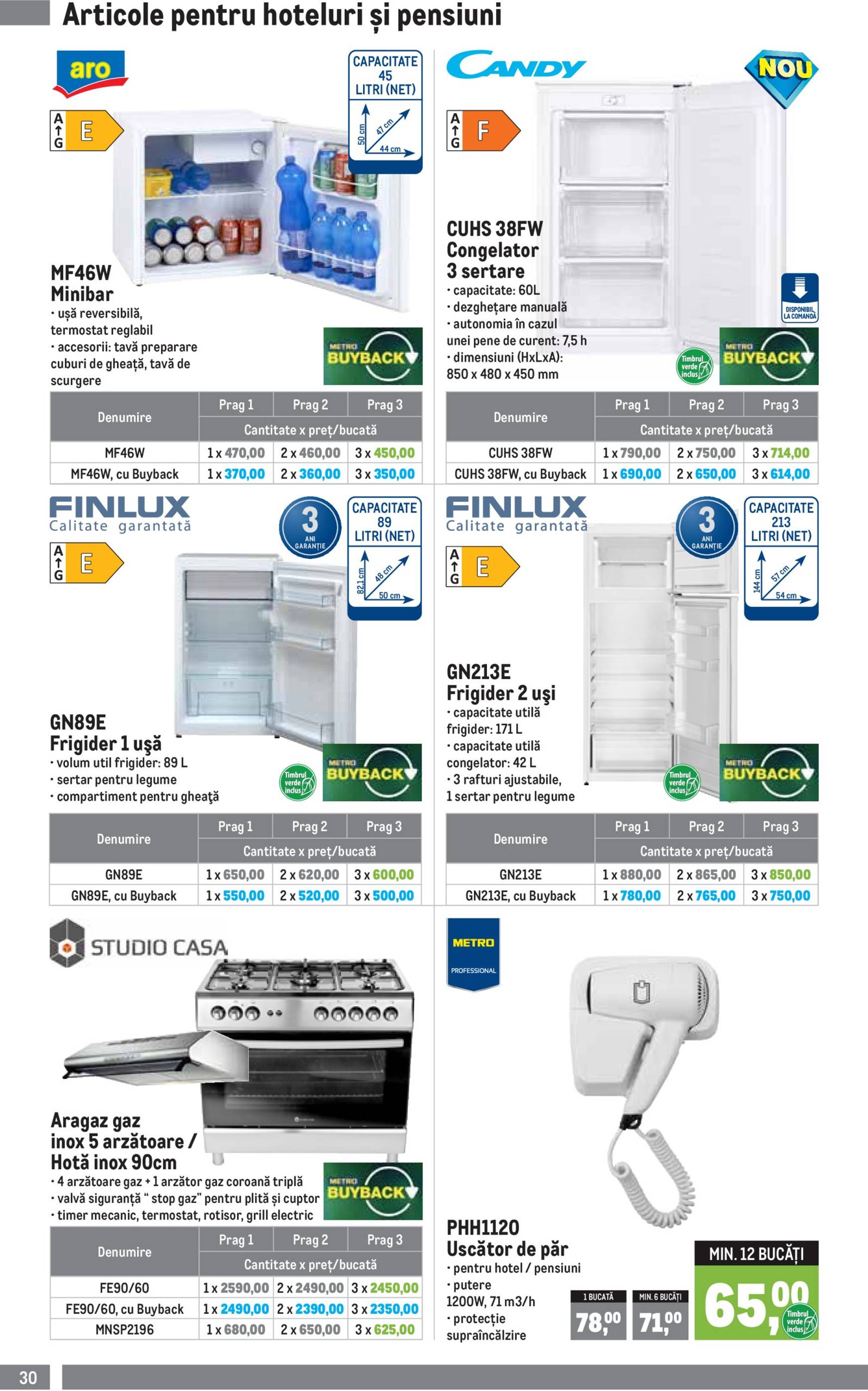 metro - Catalog nou Metro - Soluții Nealimentare pentru HoReCa 01.10. - 05.01. - page: 30