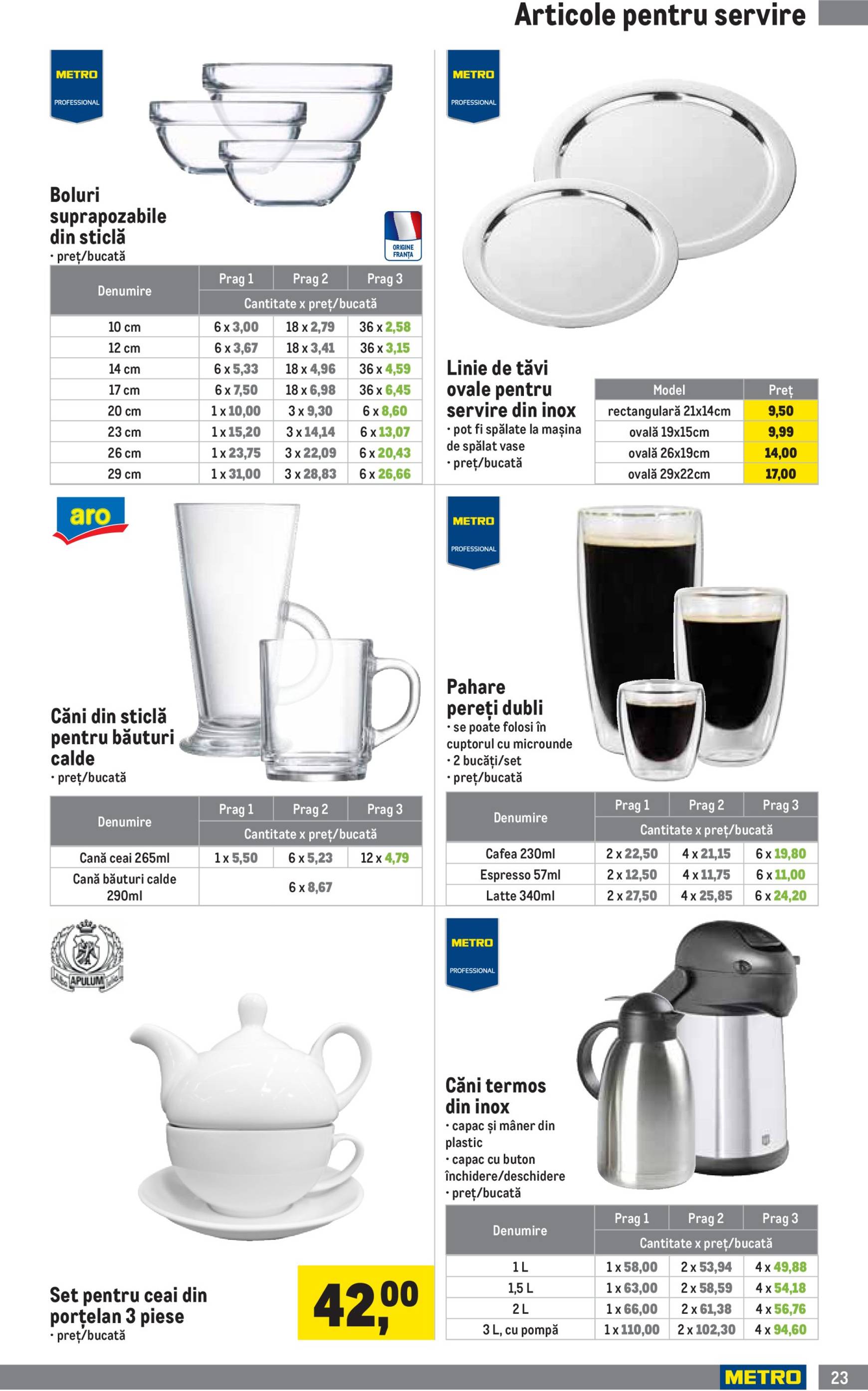 metro - Catalog nou Metro - Soluții Nealimentare pentru HoReCa 01.10. - 05.01. - page: 23