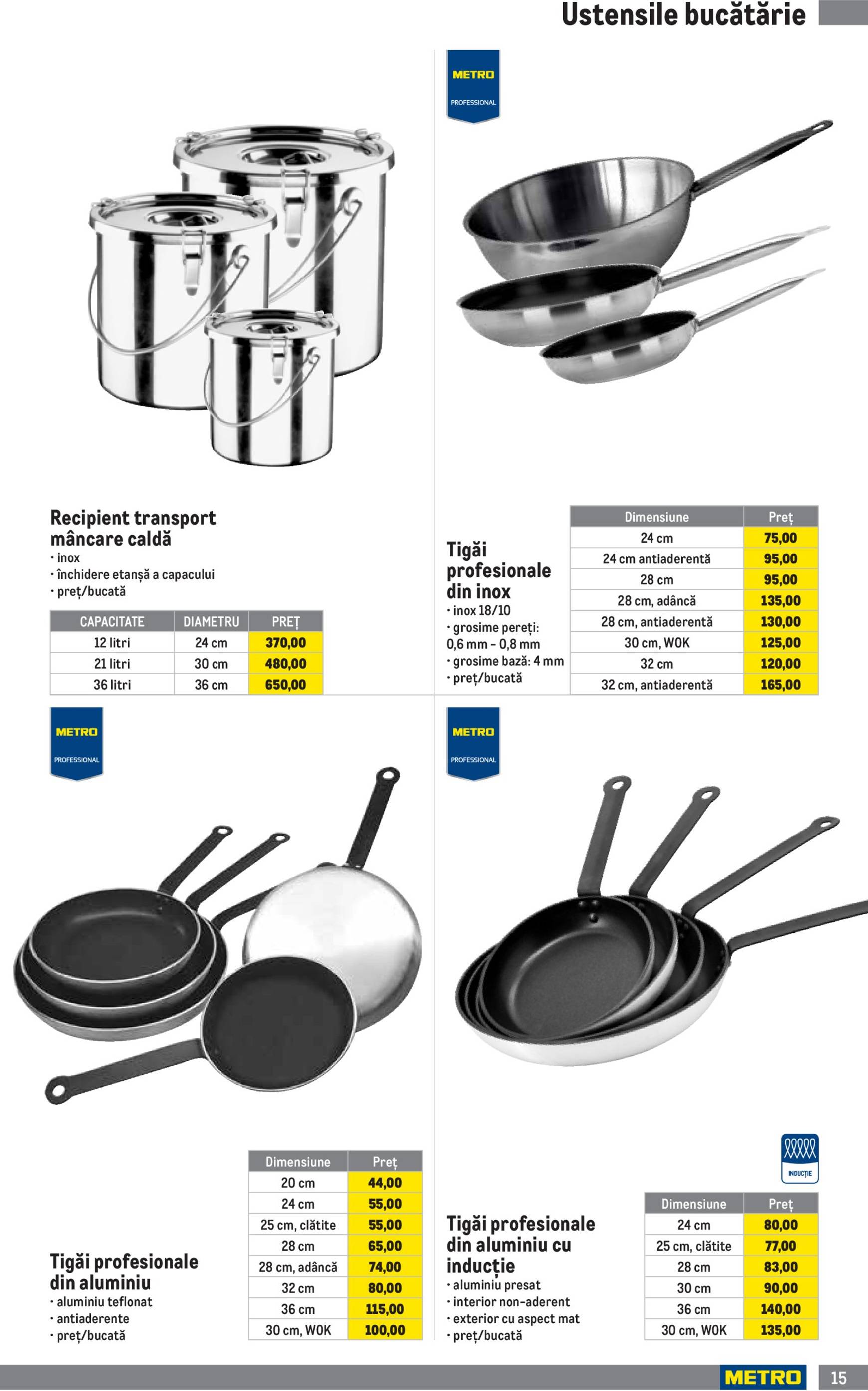 metro - Catalog nou Metro - Soluții Nealimentare pentru HoReCa 01.10. - 05.01. - page: 15