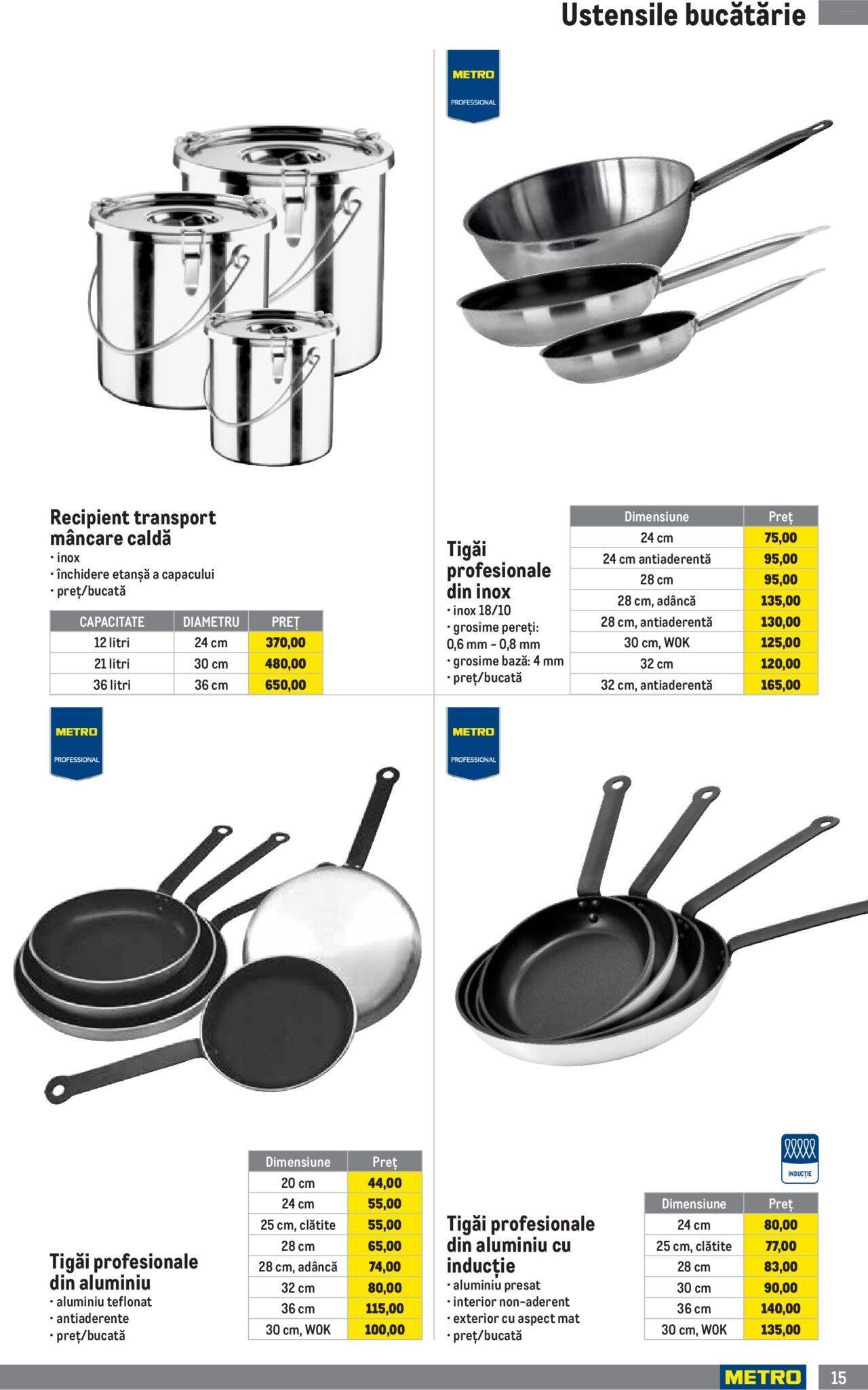 metro - Metro catalog - Soluții Nealimentare pentru HoReCa 01.10.2024 - 05.01.2025 - page: 15