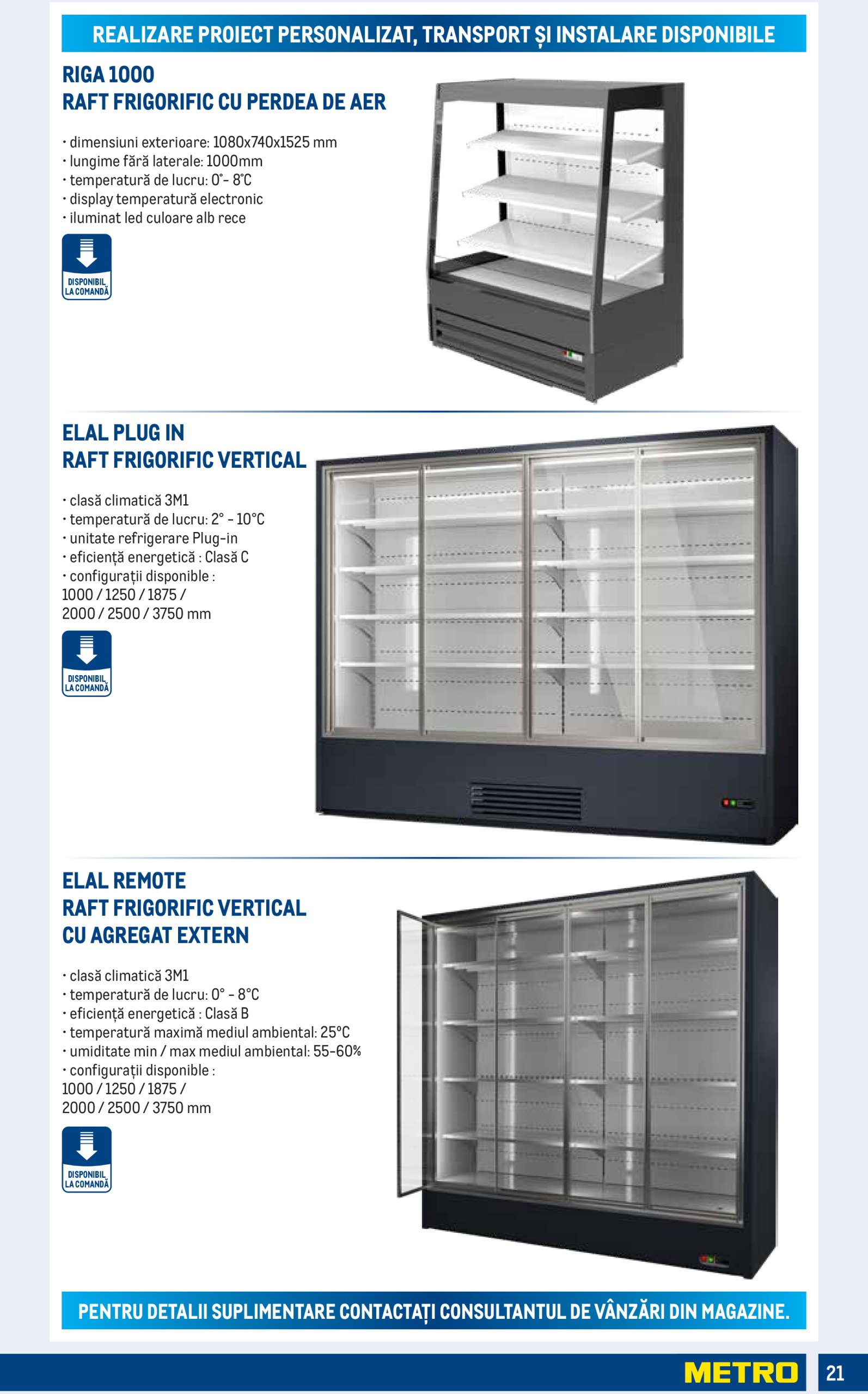metro - Catalog Metro - Echipamente pentru magazinul tău valabil din 01.04. - 30.06. - page: 21