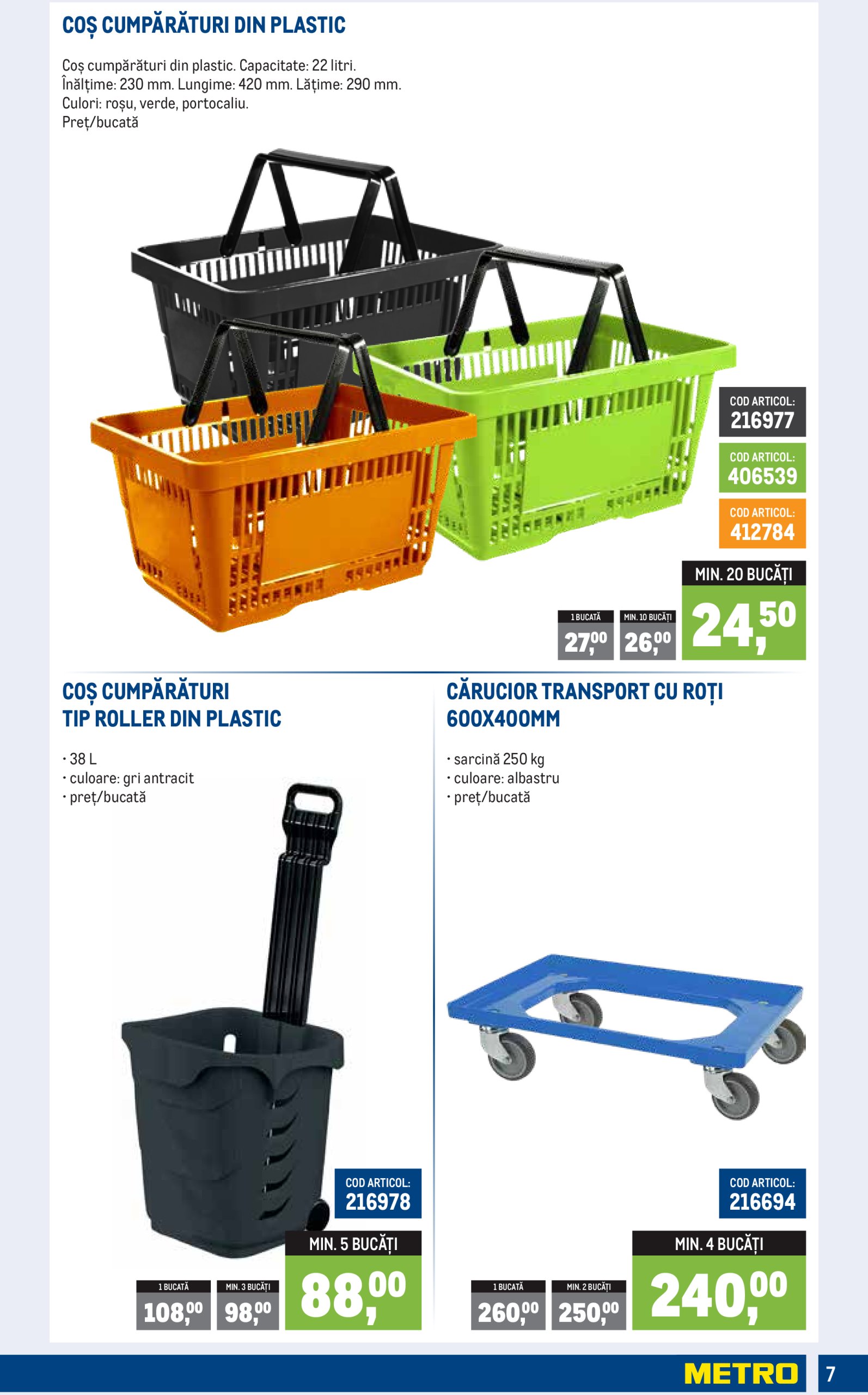 metro - Catalog Metro - Echipamente pentru magazinul tău valabil din 01.04. - 30.06. - page: 7