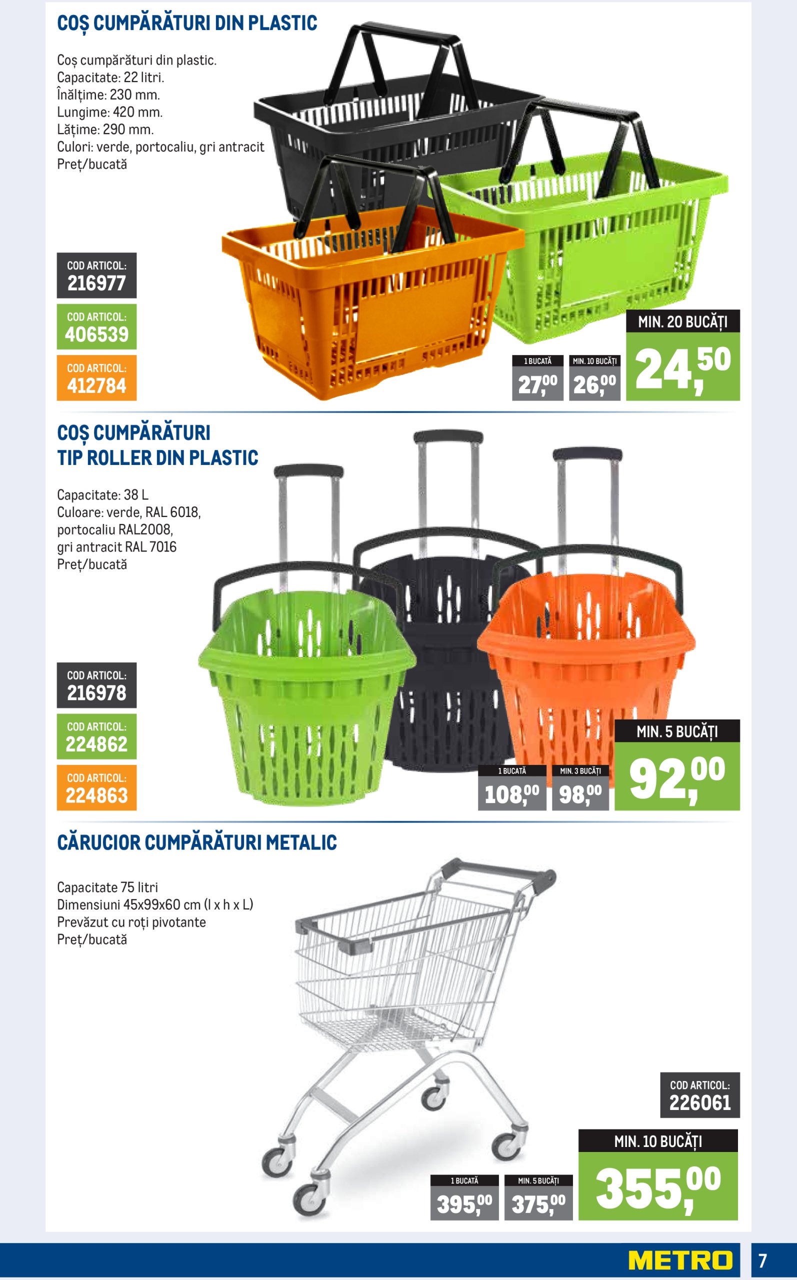 metro - Catalog Metro - Echipamente pentru magazinul tău valabil din 01.07. până pe 30.09. - page: 7