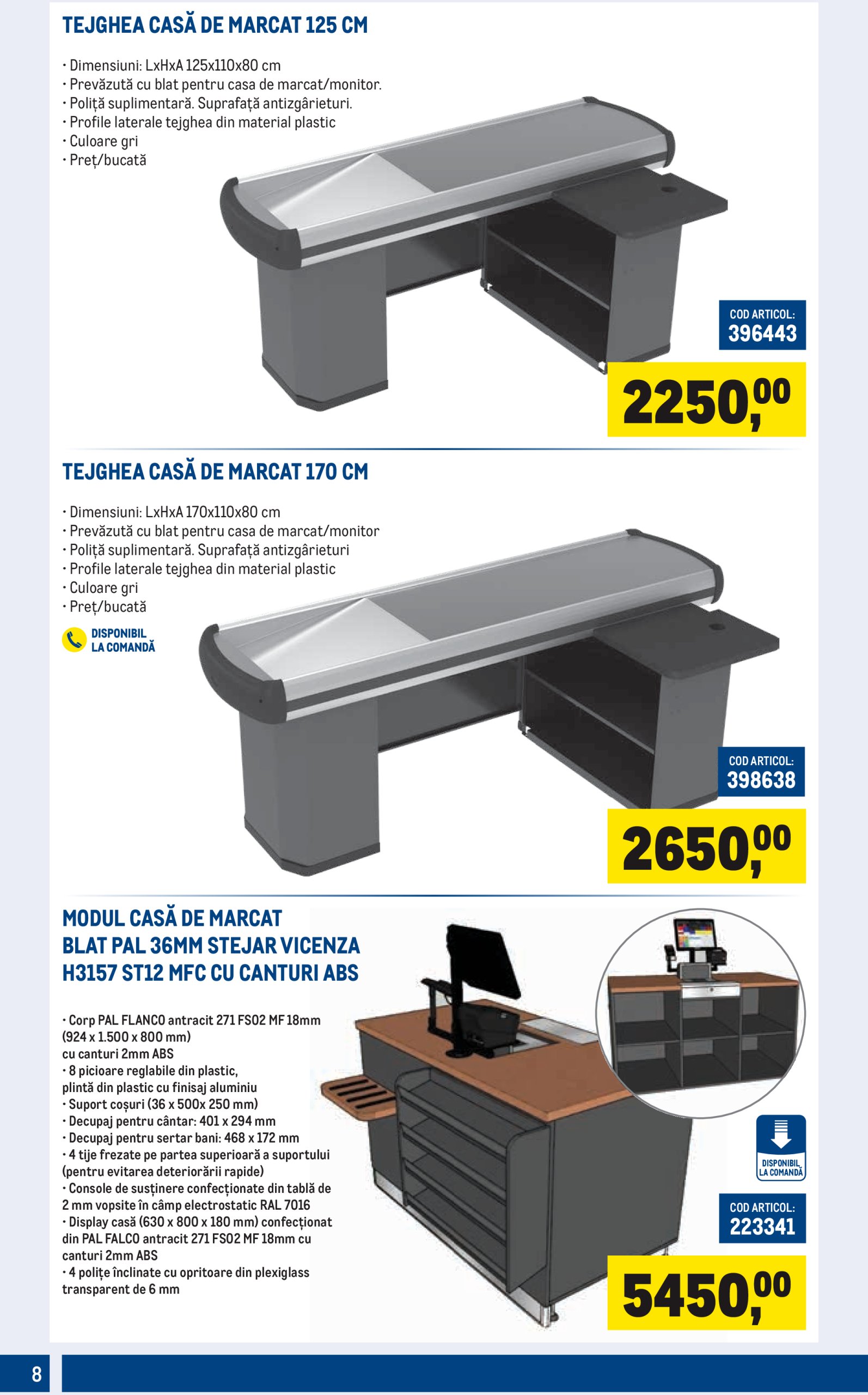 metro - Catalog Metro - Echipamente pentru magazinul tău valabil din 01.07. până pe 30.09. - page: 8