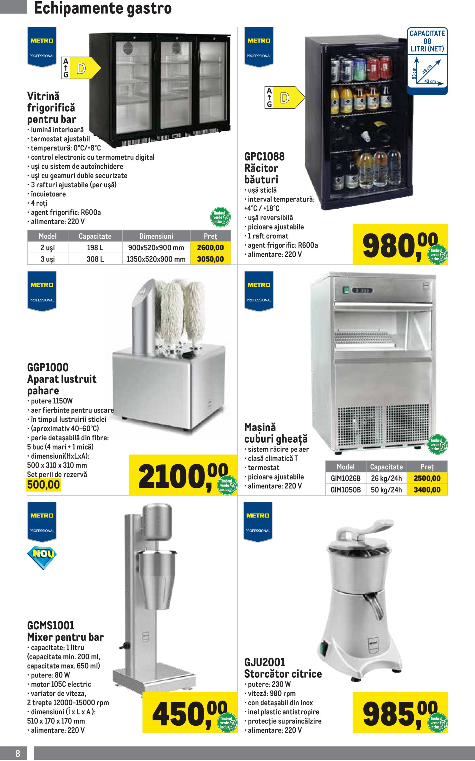 metro - Catalog Metro - Soluții Nealimentare pentru HoReCa valabil din 01.07. până pe 30.09. - page: 8