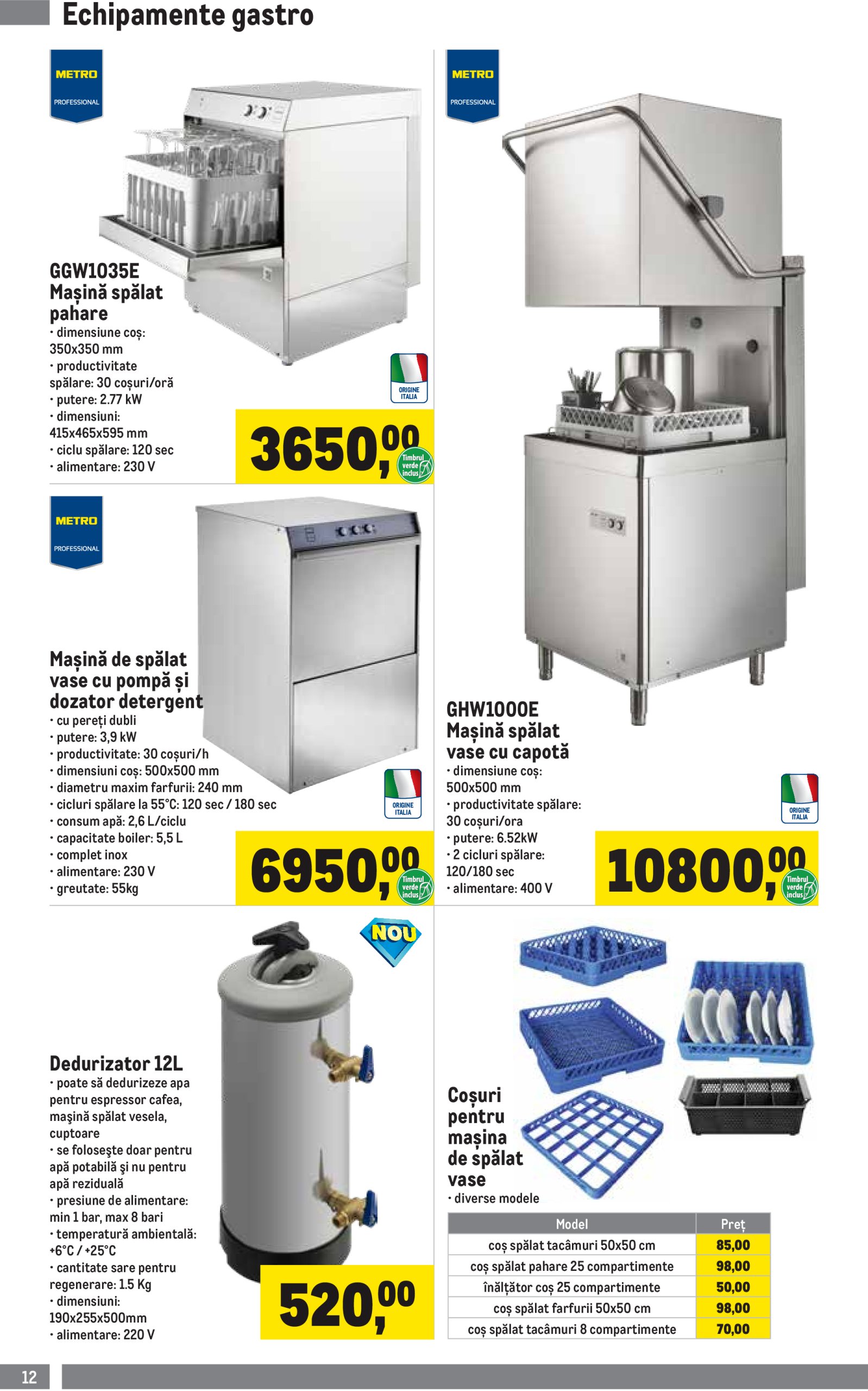 metro - Catalog Metro - Soluții Nealimentare pentru HoReCa valabil din 01.07. până pe 30.09. - page: 12