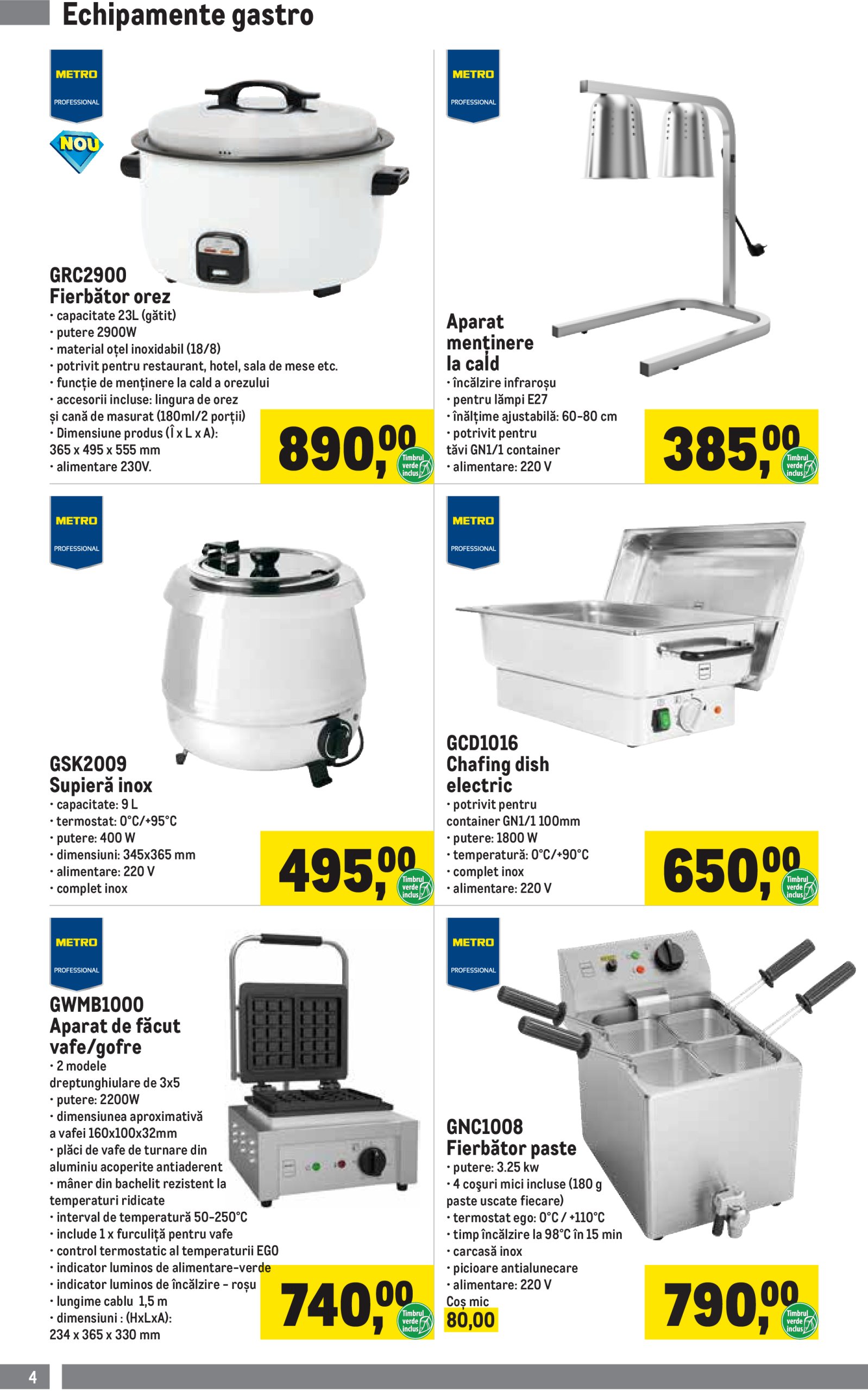 metro - Catalog Metro - Soluții Nealimentare pentru HoReCa valabil din 01.07. până pe 30.09. - page: 4