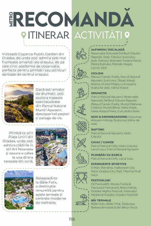 metro - Catalog Metro - Ghid de Turism România valabil din 04.08. până pe 31.05. - page: 118 metro - Catalog Metro - Ghid de Turism România valabil din 04.08. până pe 31.05. - page: 118