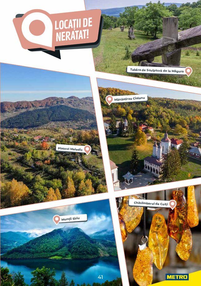 metro - Catalog Metro - Ghid de Turism România valabil din 04.08. până pe 31.05. - page: 41 metro - Catalog Metro - Ghid de Turism România valabil din 04.08. până pe 31.05. - page: 41