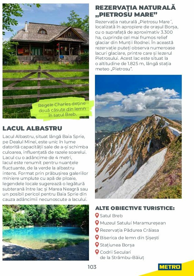 metro - Catalog Metro - Ghid de Turism România valabil din 04.08. până pe 31.05. - page: 103 metro - Catalog Metro - Ghid de Turism România valabil din 04.08. până pe 31.05. - page: 103