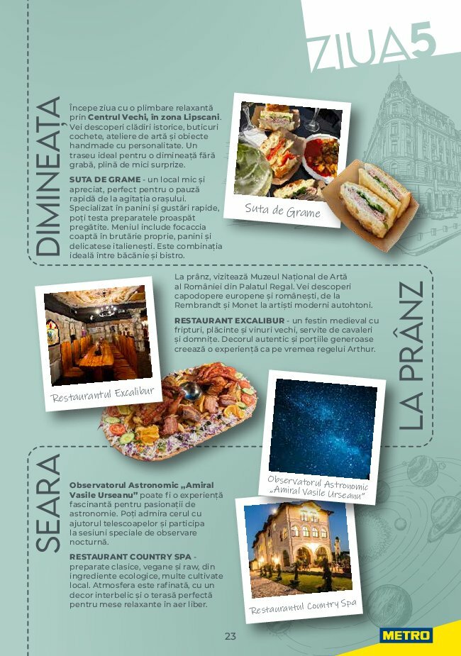 metro - Catalog Metro - Ghid de Turism România valabil din 04.08. până pe 31.05. - page: 23 metro - Catalog Metro - Ghid de Turism România valabil din 04.08. până pe 31.05. - page: 23