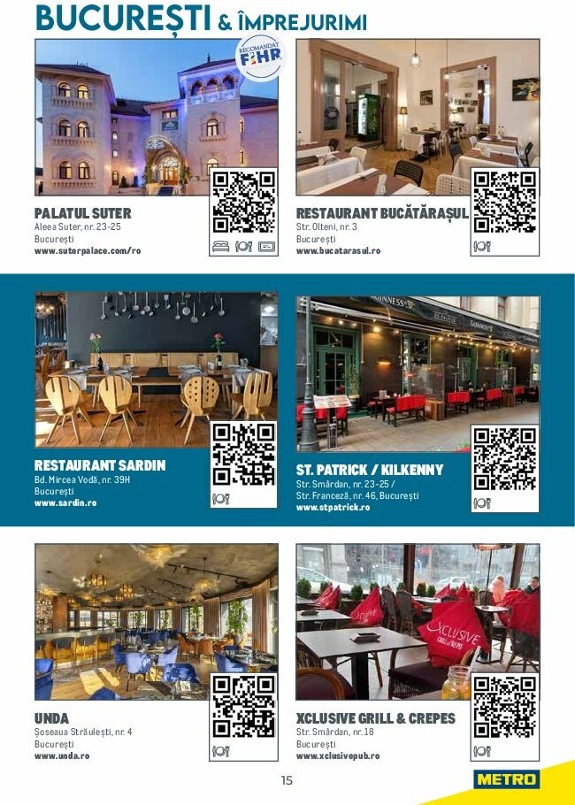 metro - Catalog Metro - Ghid de Turism România valabil din 04.08. până pe 31.05. - page: 15 metro - Catalog Metro - Ghid de Turism România valabil din 04.08. până pe 31.05. - page: 15